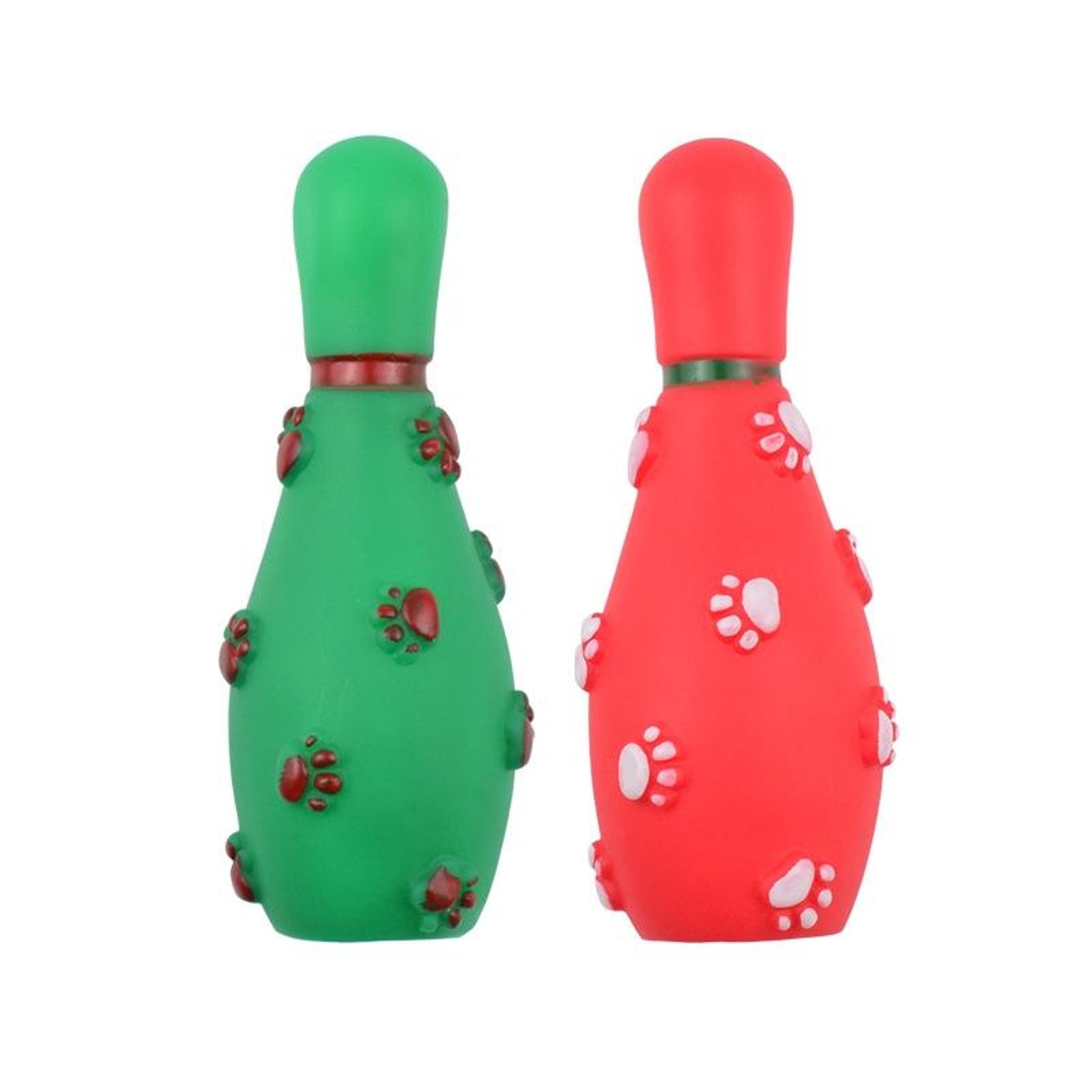 christmas dog chew toys bite resistant vinyl ball set