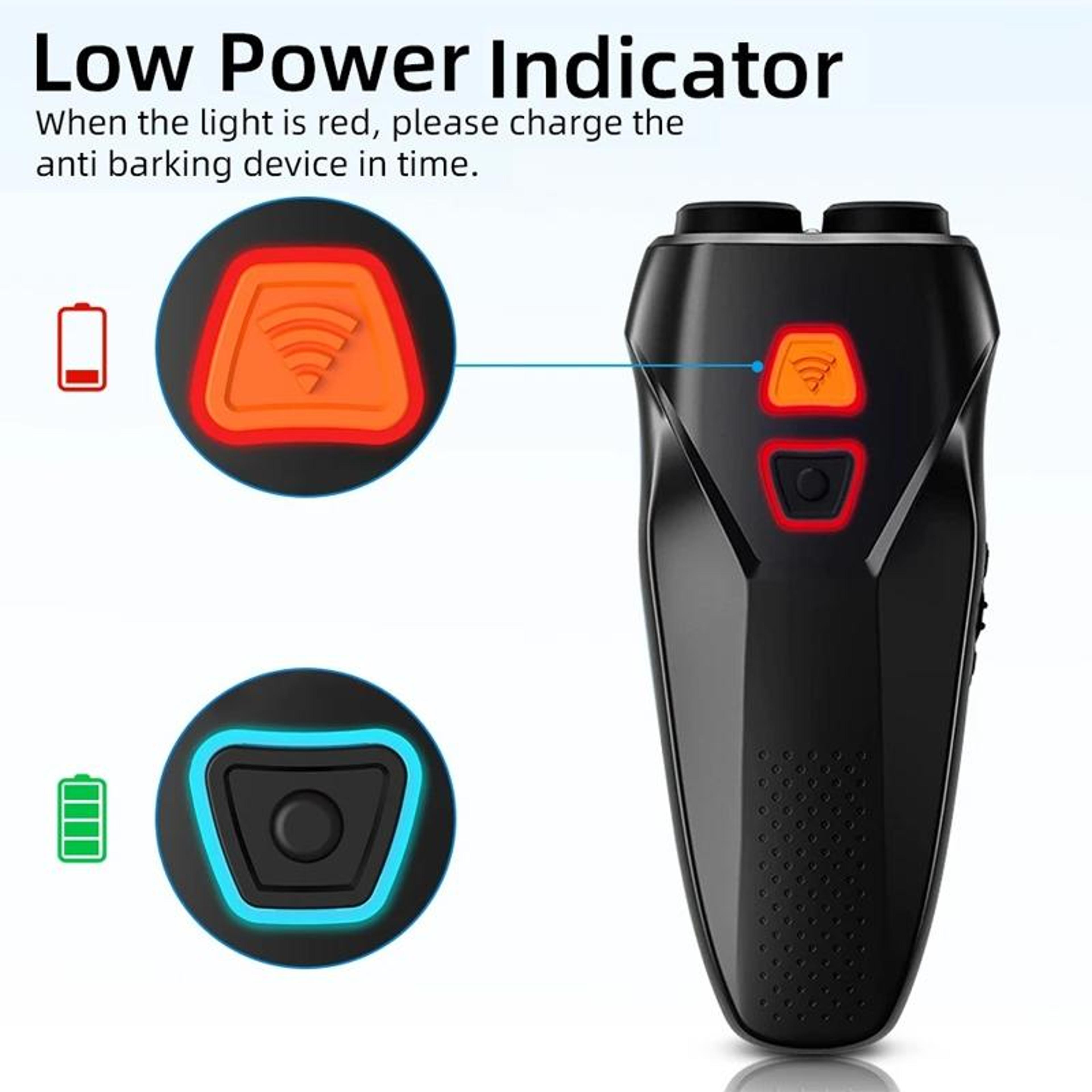 Rechargeable Ultrasonic Dog Training  Bark Control Handheld Repeller 9