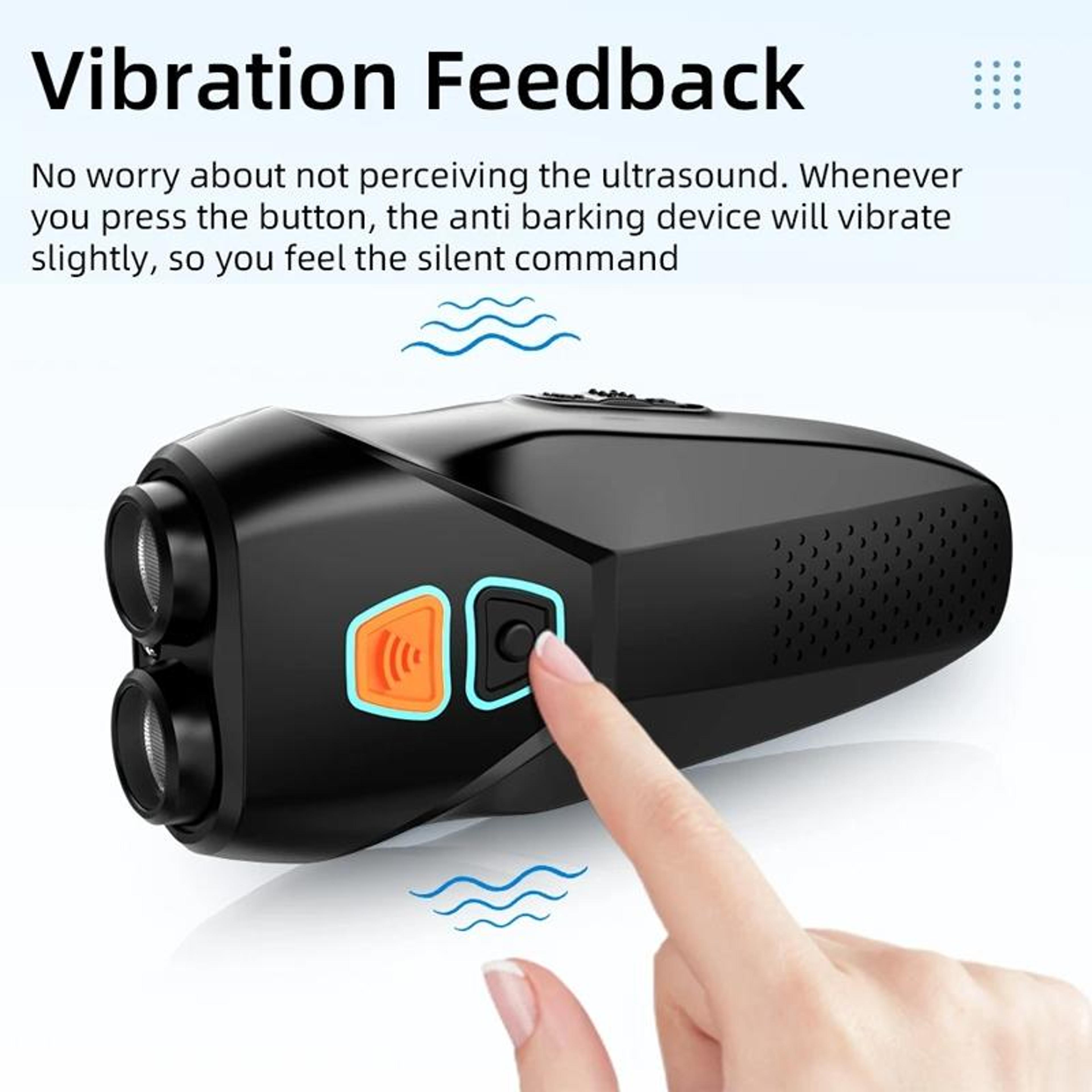 Rechargeable Ultrasonic Dog Training  Bark Control Handheld Repeller 7