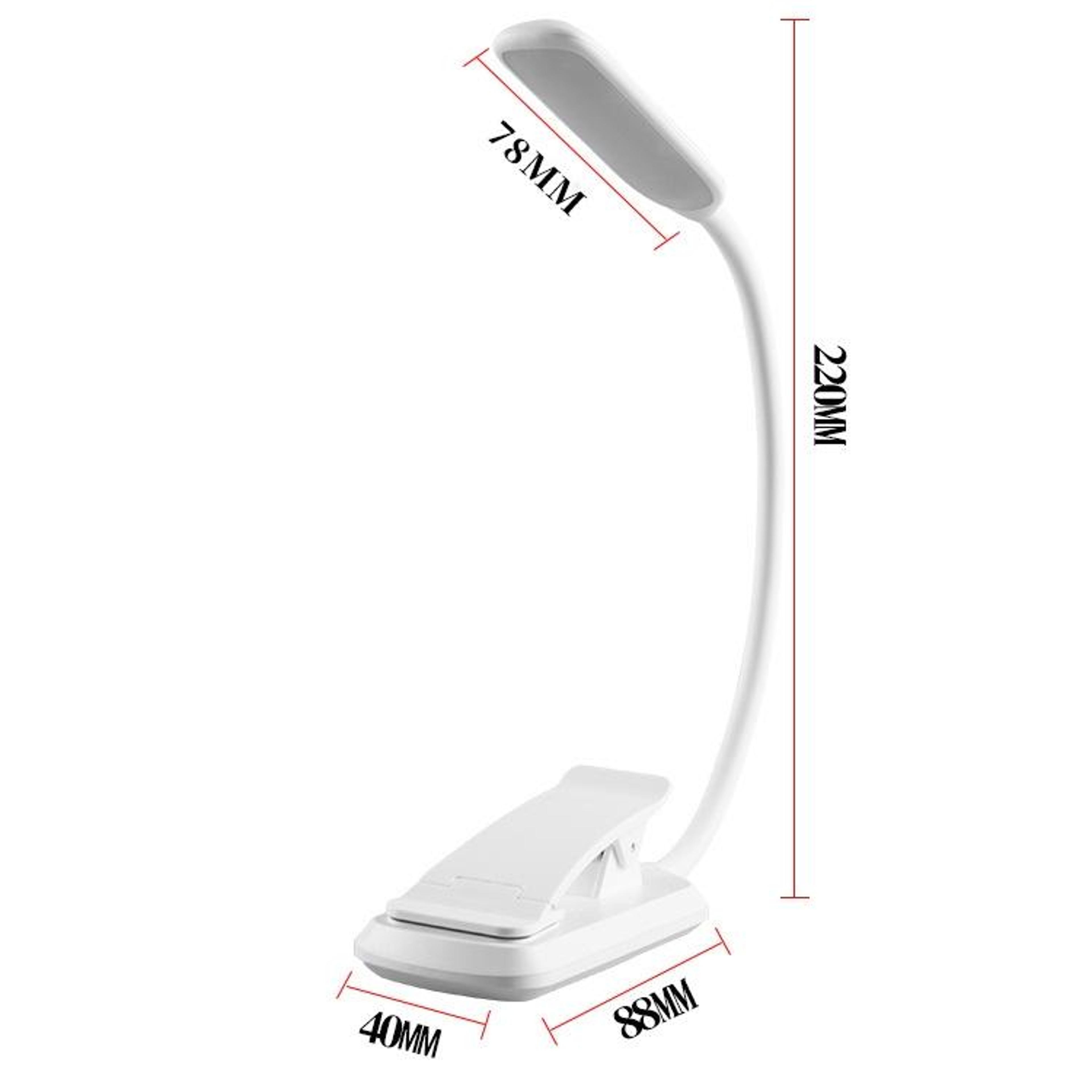 Adjustable LED ClipOn Reading Lamp For Music  Books 6
