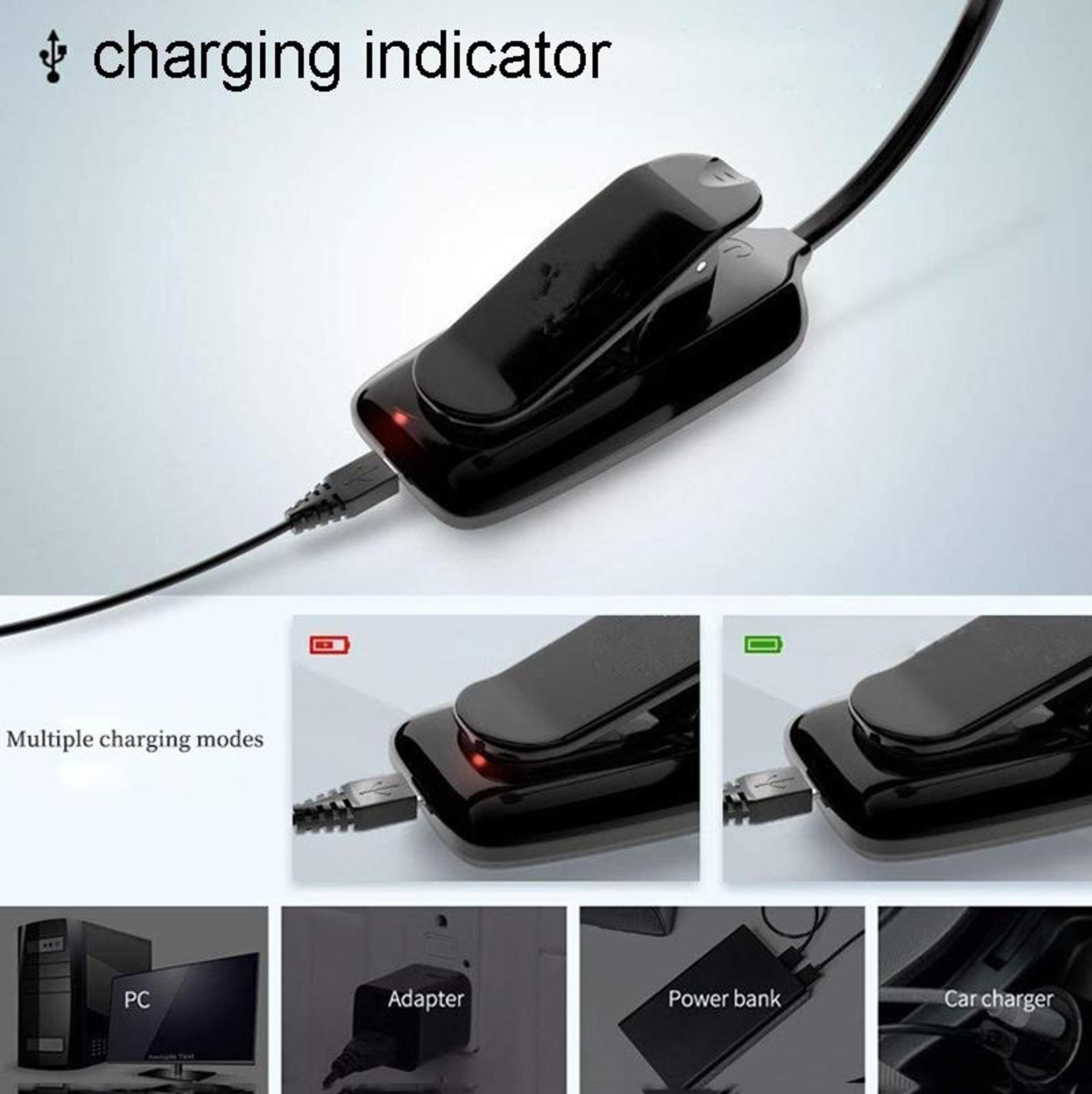 Portable LED Book Clip Light Eye Protection Reading  Music Score Lamp 3