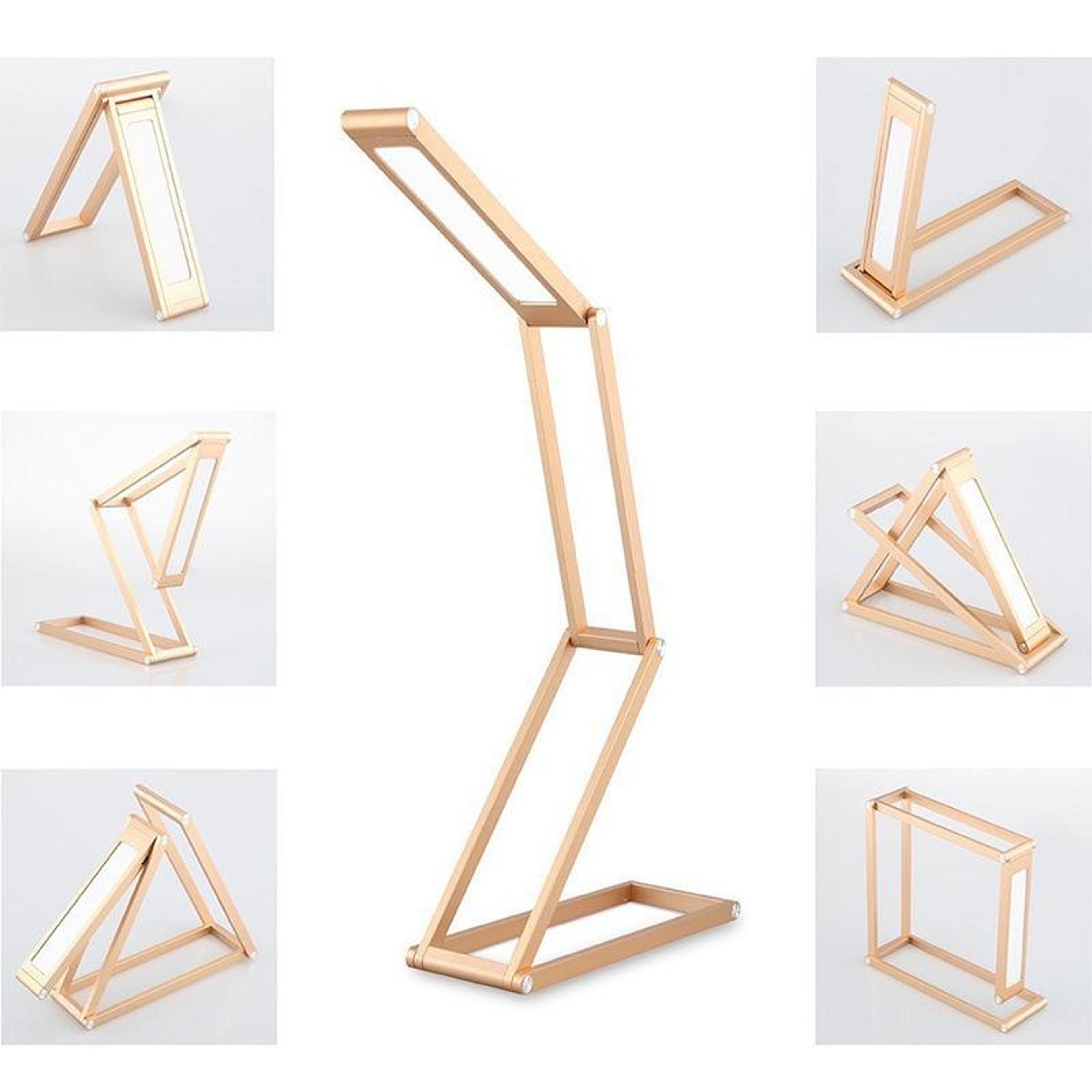 Premium Adjustable Folding LED Desk Lamp With USB Charging Desk Lamp Port  Eye Care Lighting 2