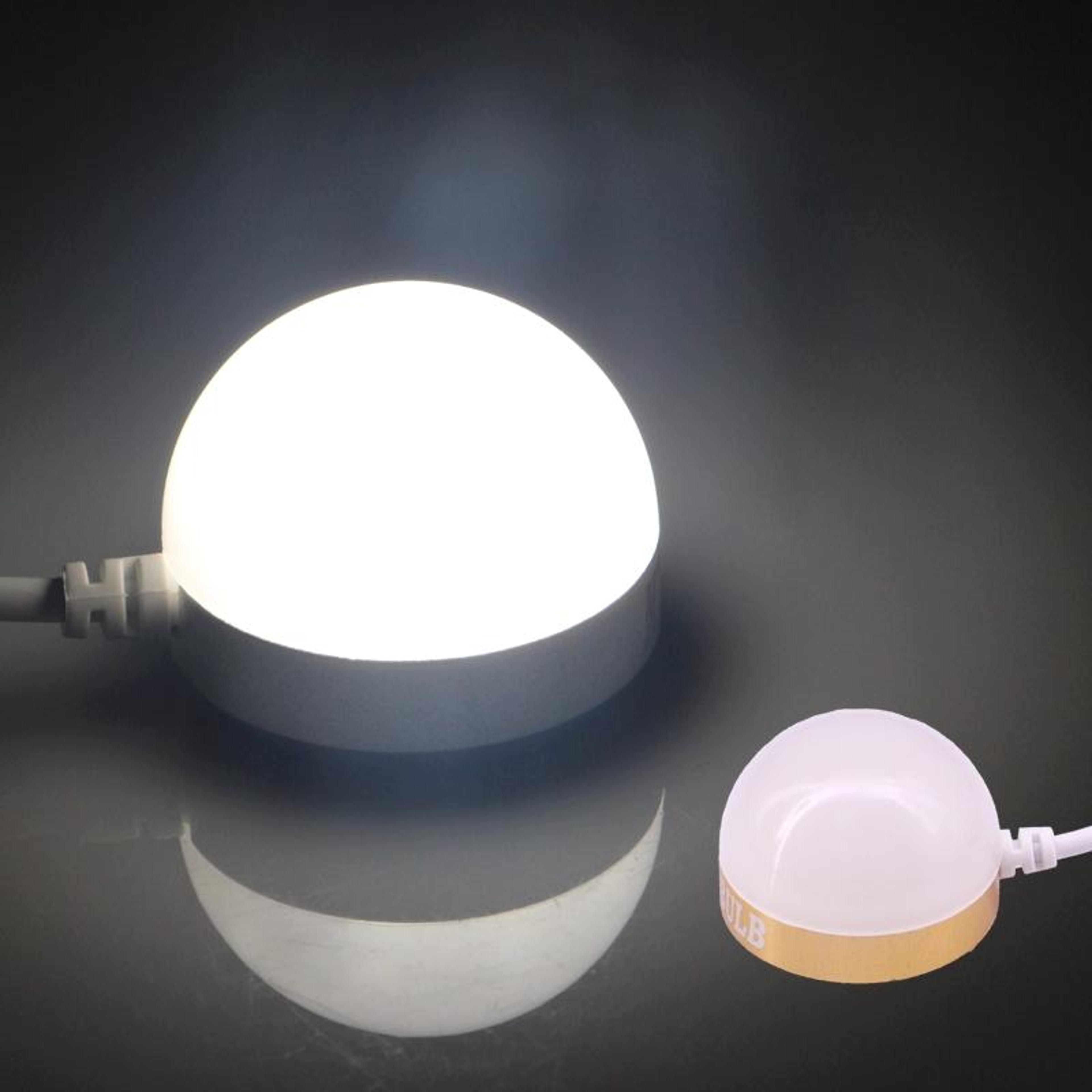 Compact Dimmable USB LED Light Bulb With Magnetic Base  Adjustable Modes 8