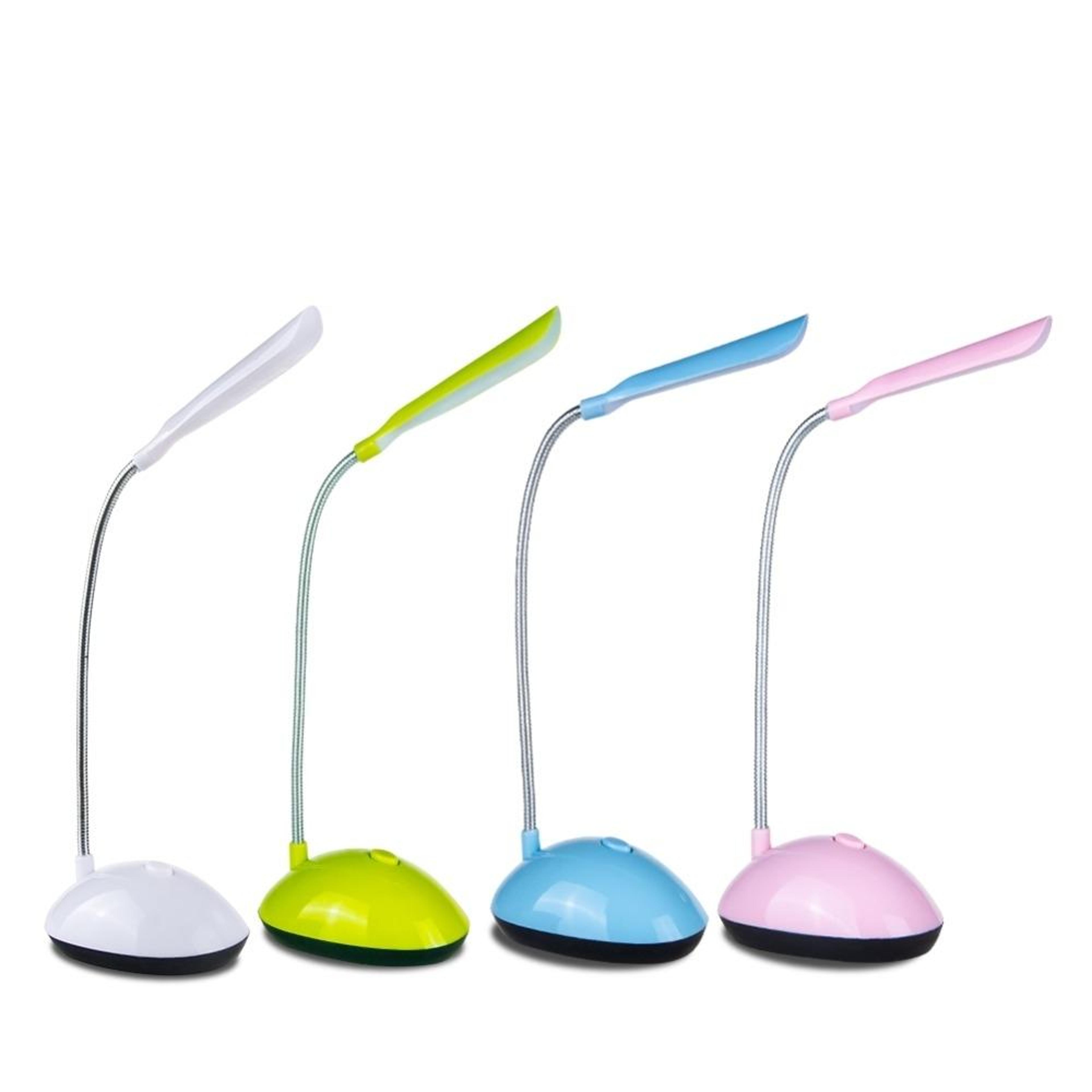 adjustable kids led bedroom reading lamp 2 pack flexible portable light