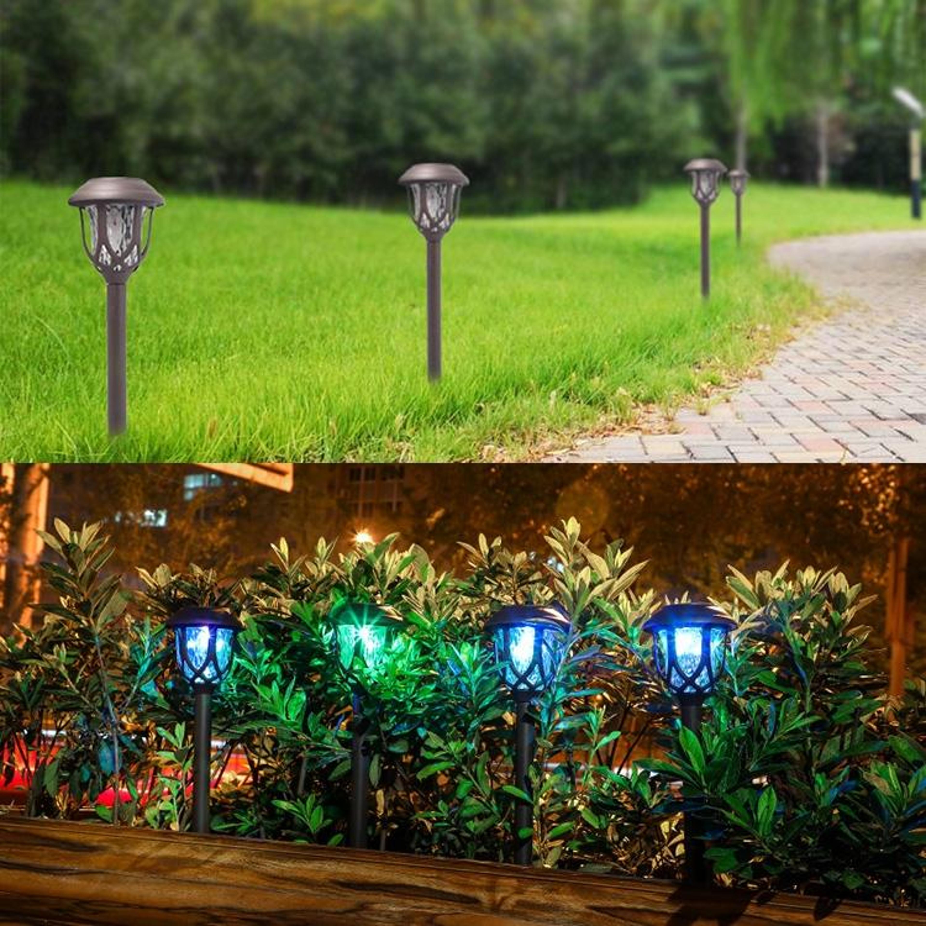 Solar LED Garden Light For Outdoor Lawn  Pathway 5