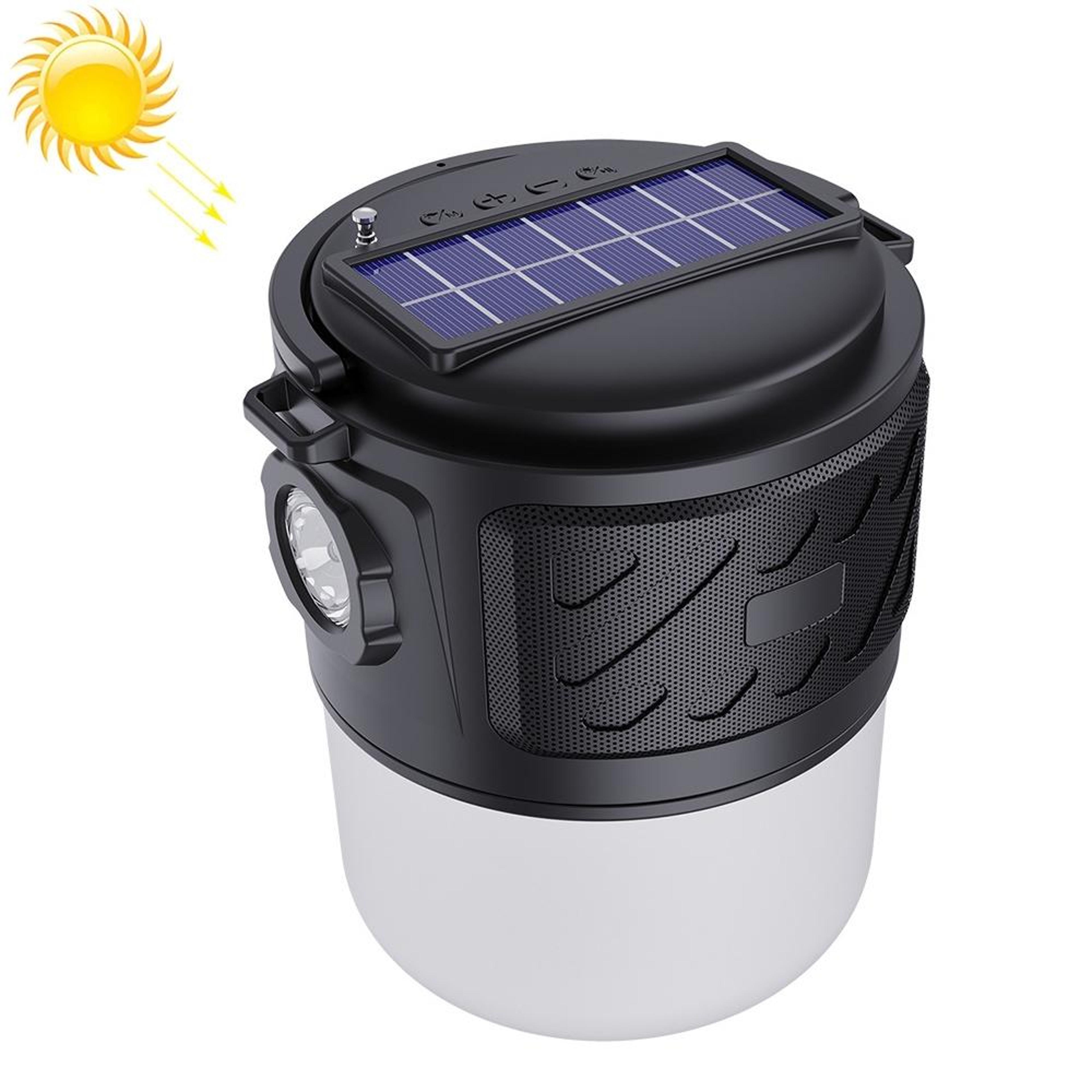 Outdoor Solar Camping Light  Portable Solar Bluetooth Speaker 8