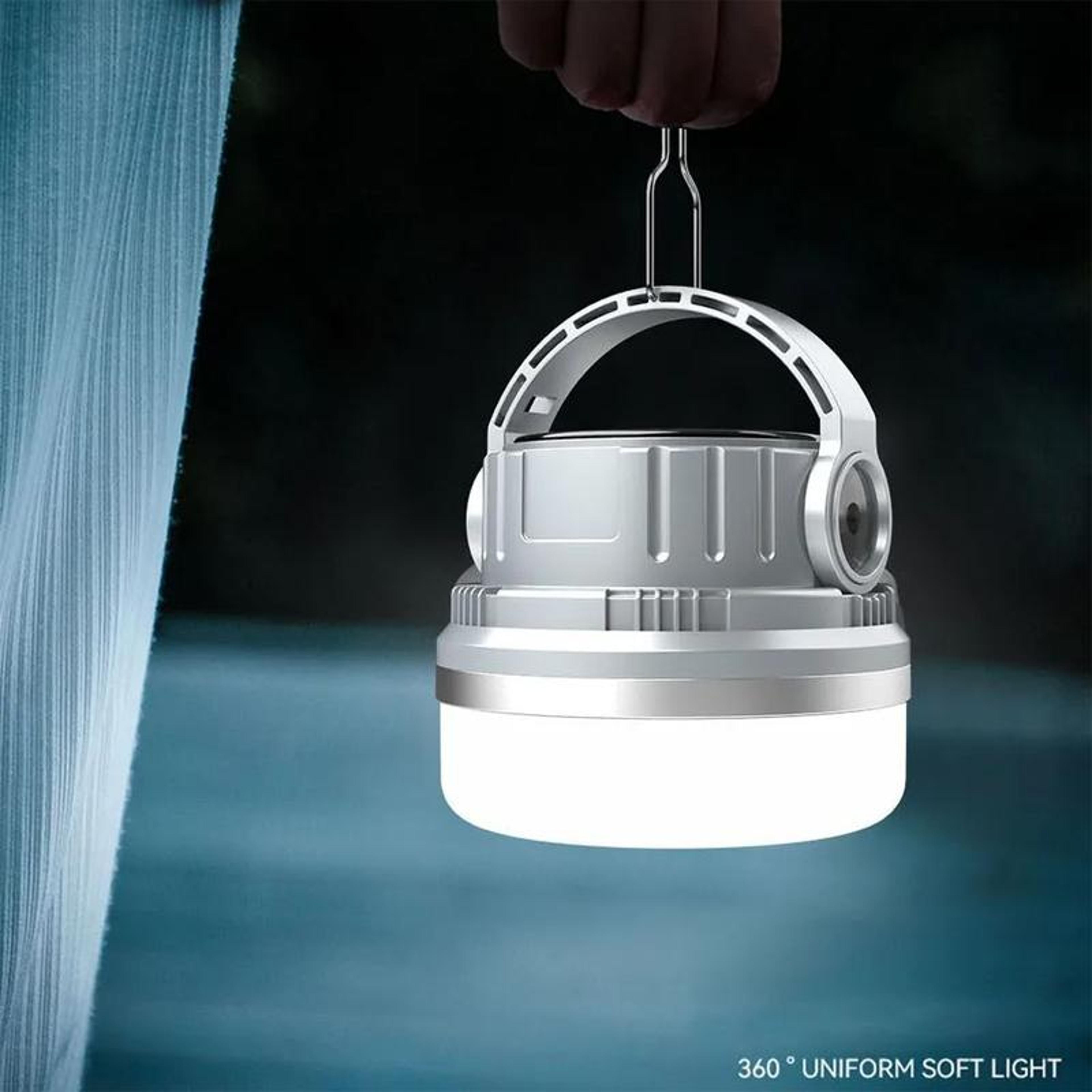 All In One Solar Tent Light  Portable Camping Lantern With Power Supply 6