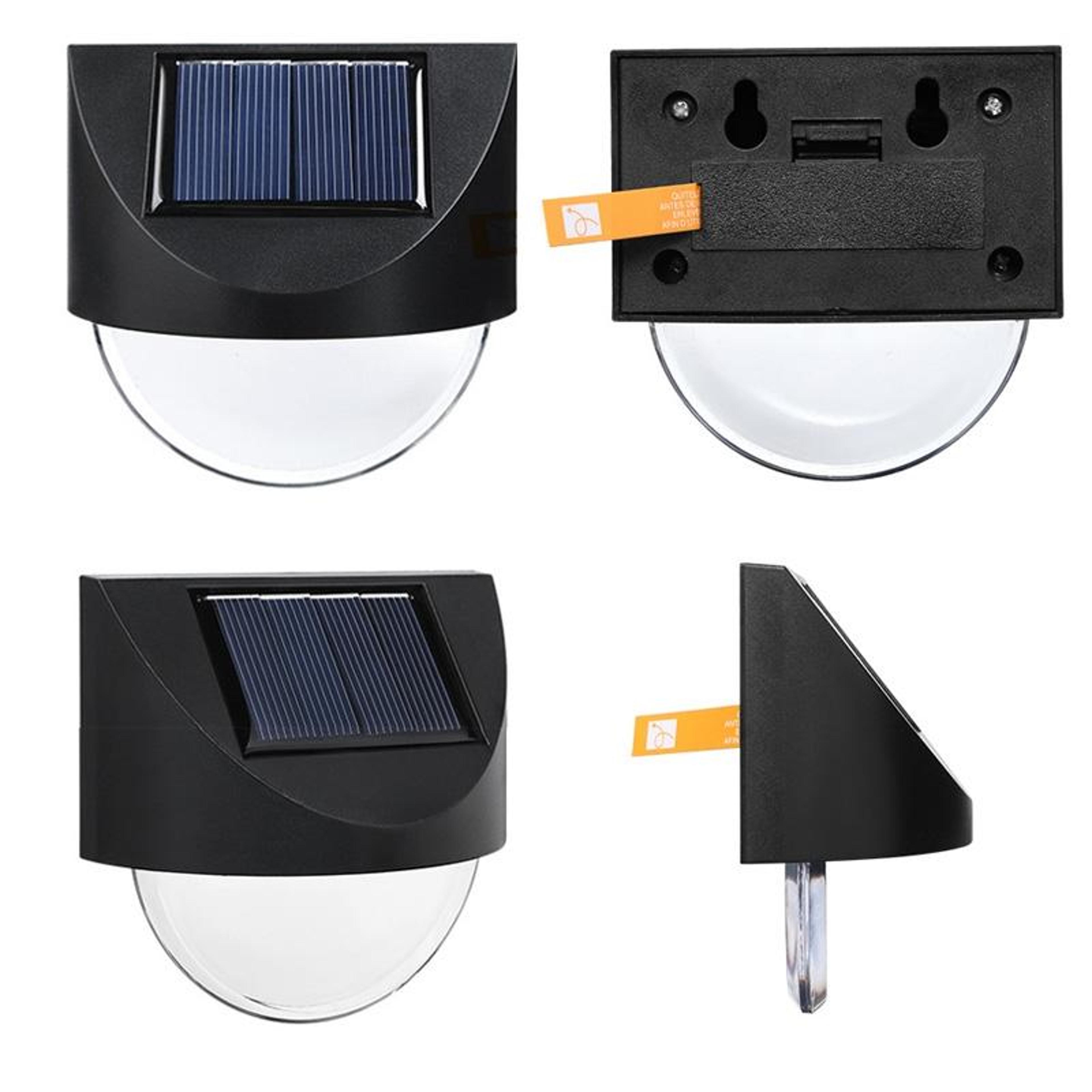 Premium Outdoor Solar Mirror Wall Lights For Garden Decoration 2