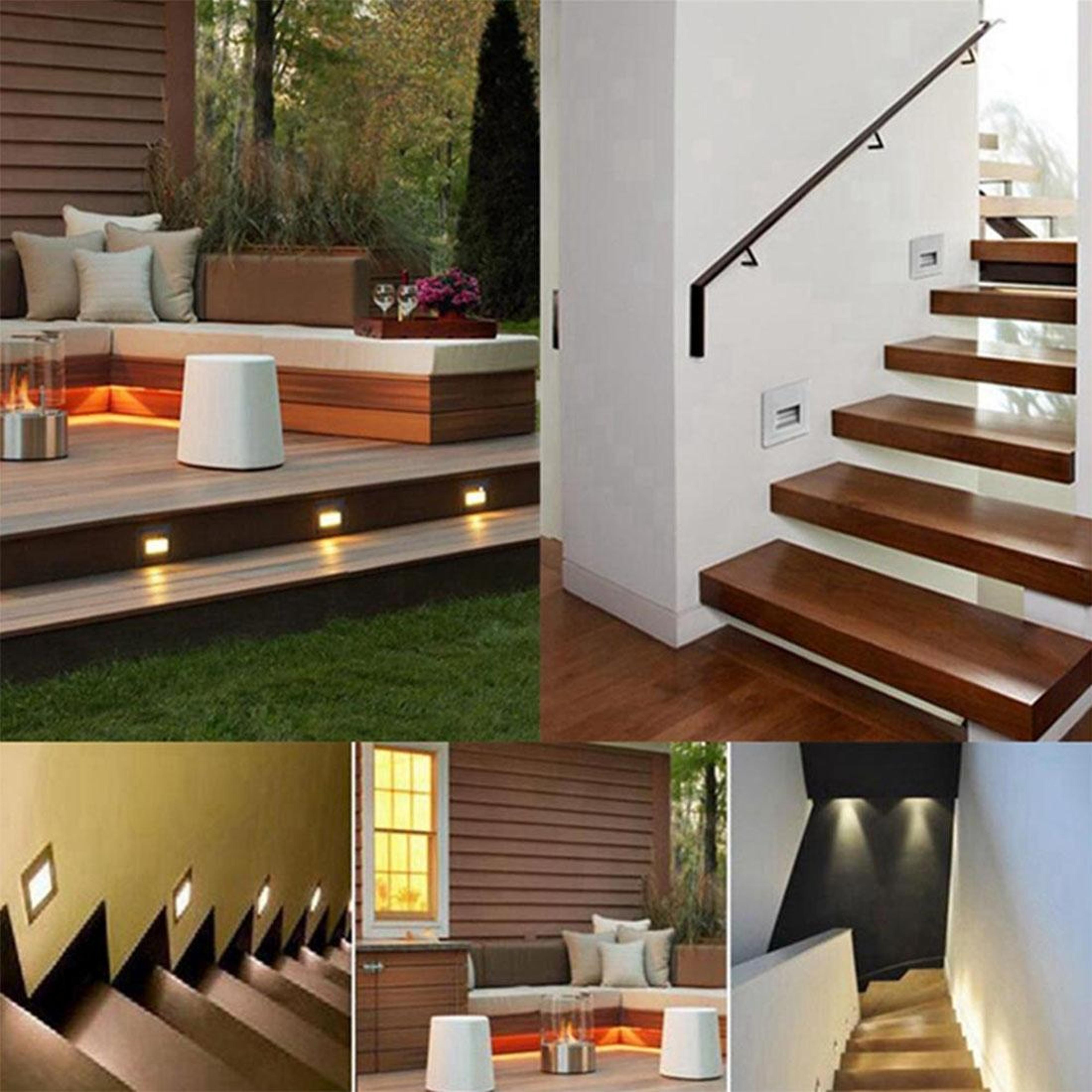 LED Wall Light With Motion Sensor Stair Light COB LED Wall Light For Steps  Corners 5