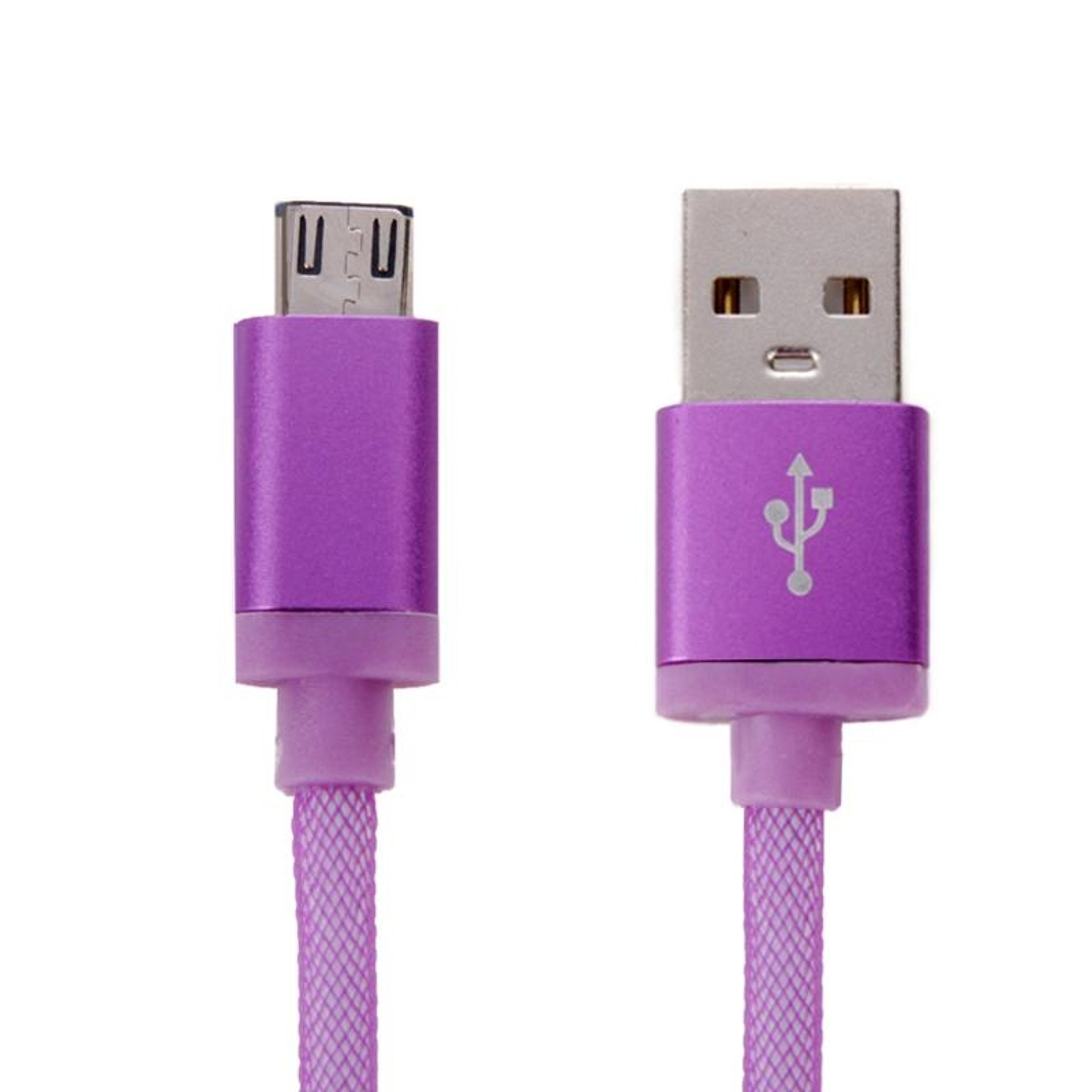Premium Metal Head Micro USB Cable Fast USB Charging  Data Transfer 3