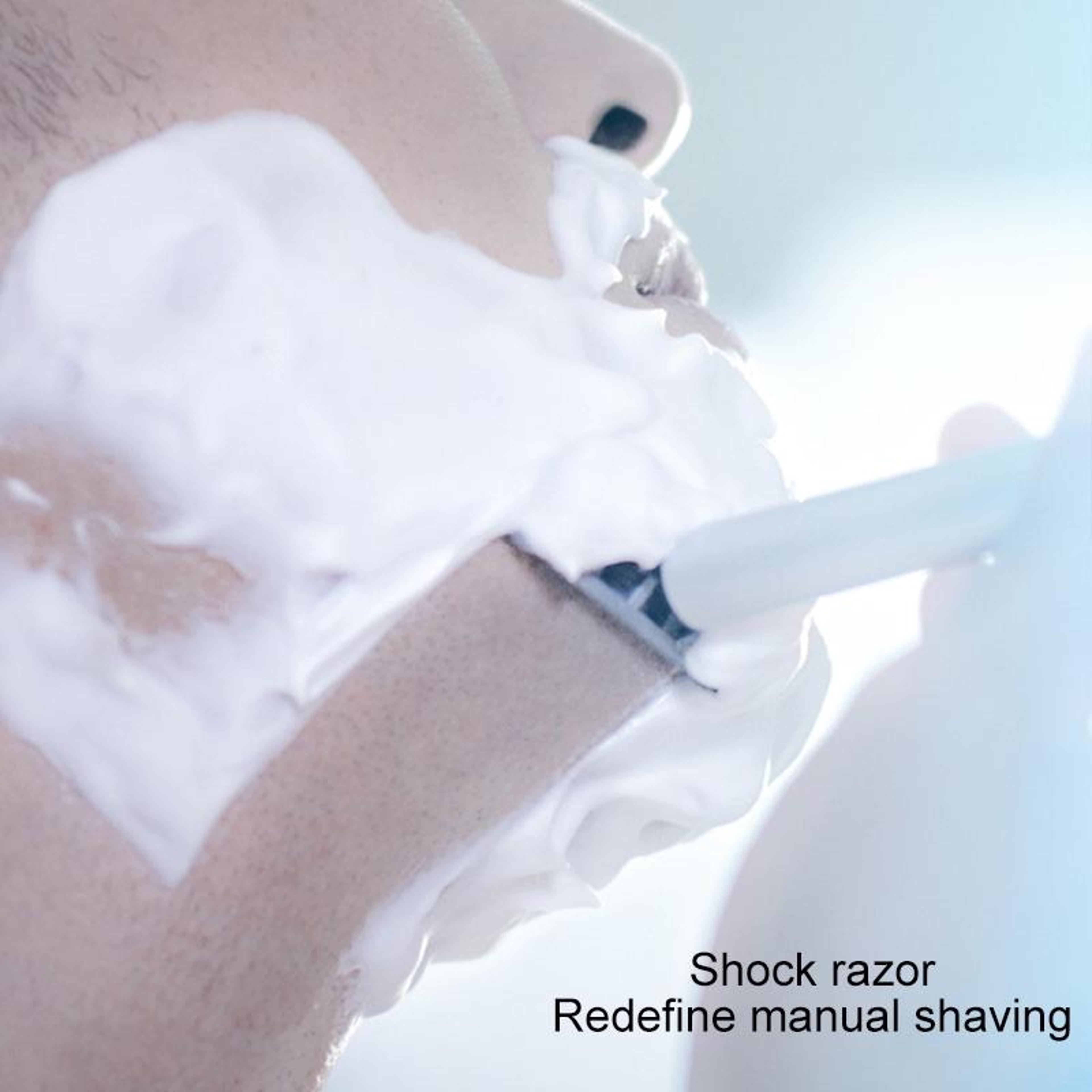 Waterproof Vibrating Blade Razor For Men 2