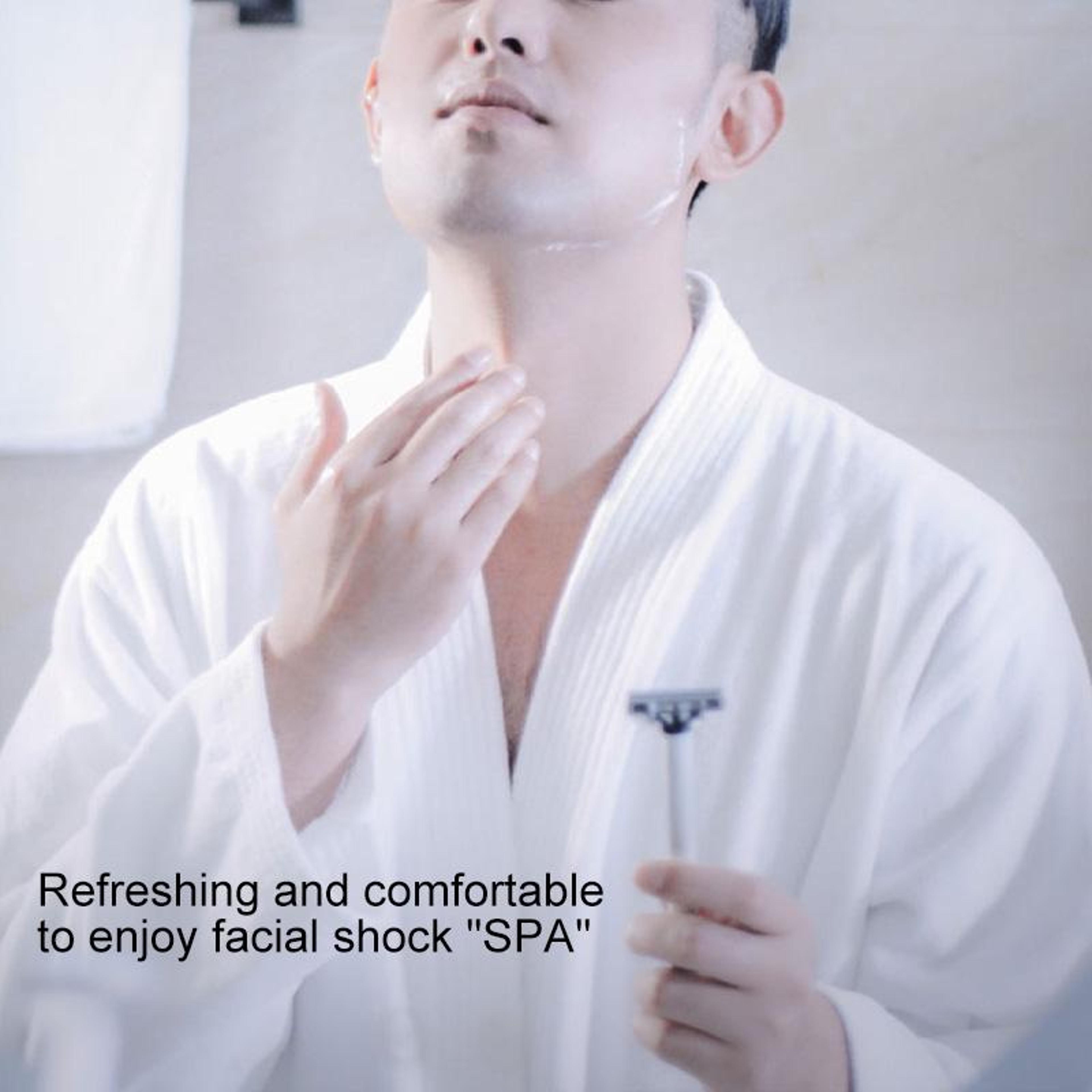 Waterproof Vibrating Blade Razor For Men 3