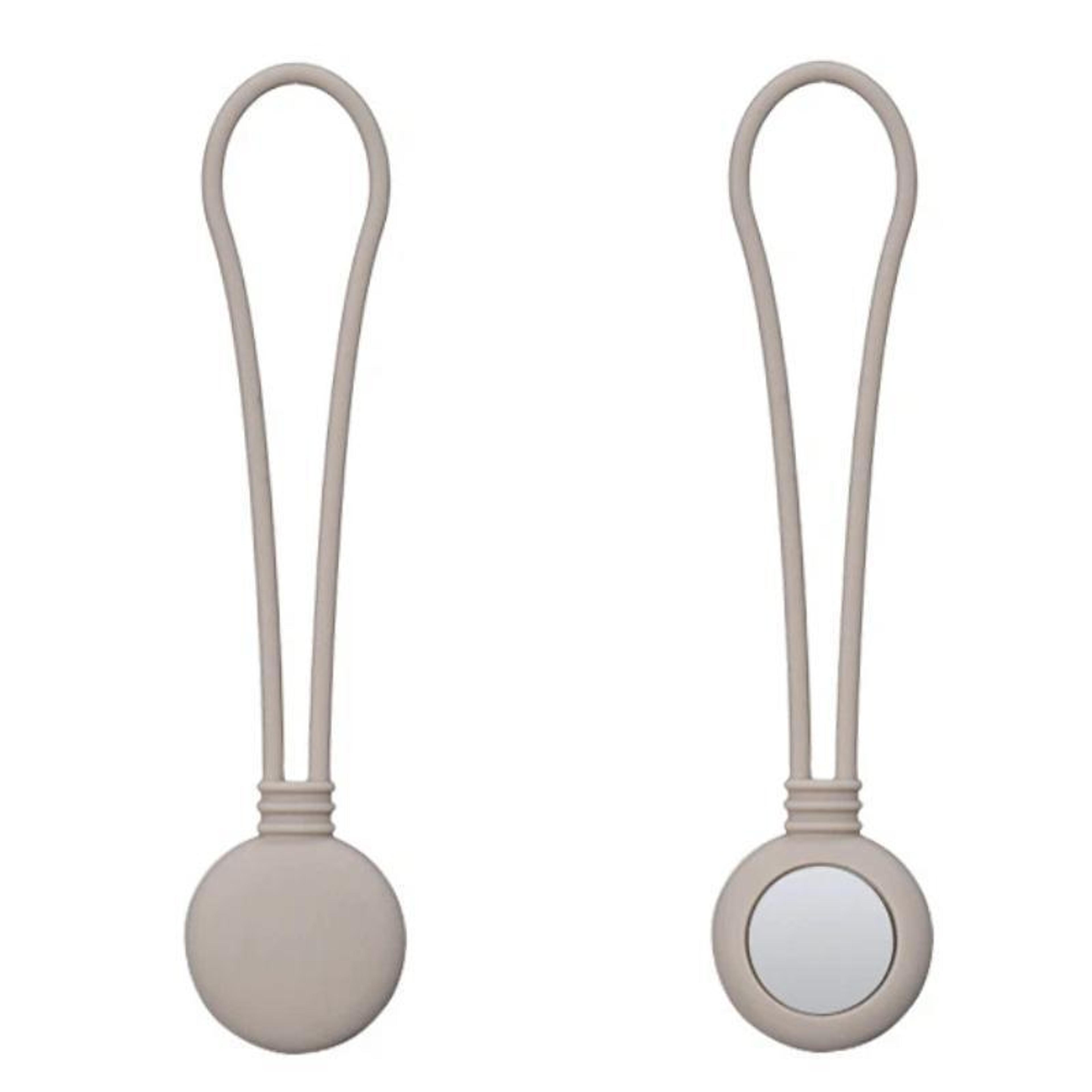 silicone magnetic cable organizer lanyard for cords keys and small items