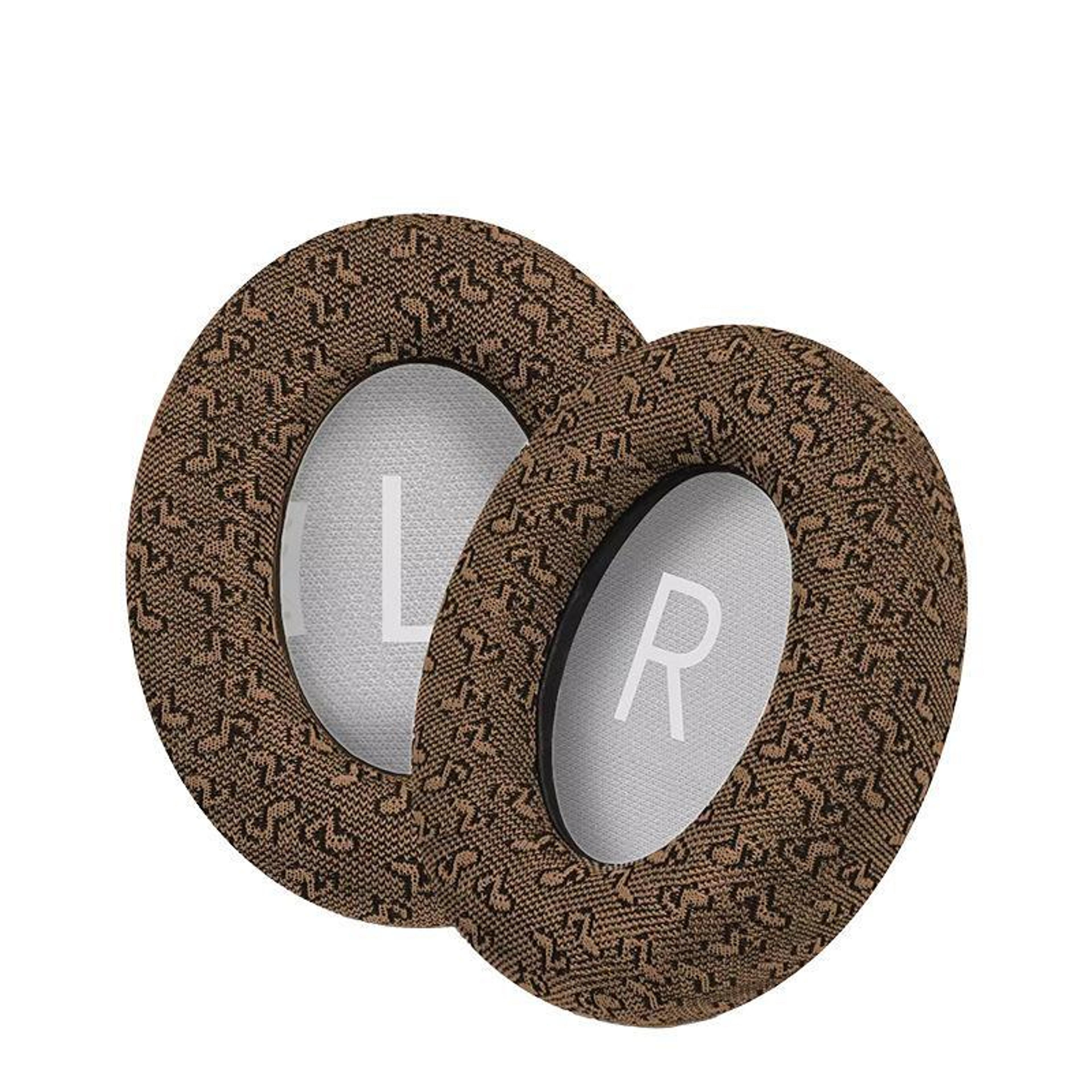 musical note replacement ear pads soft cloth ear cushions