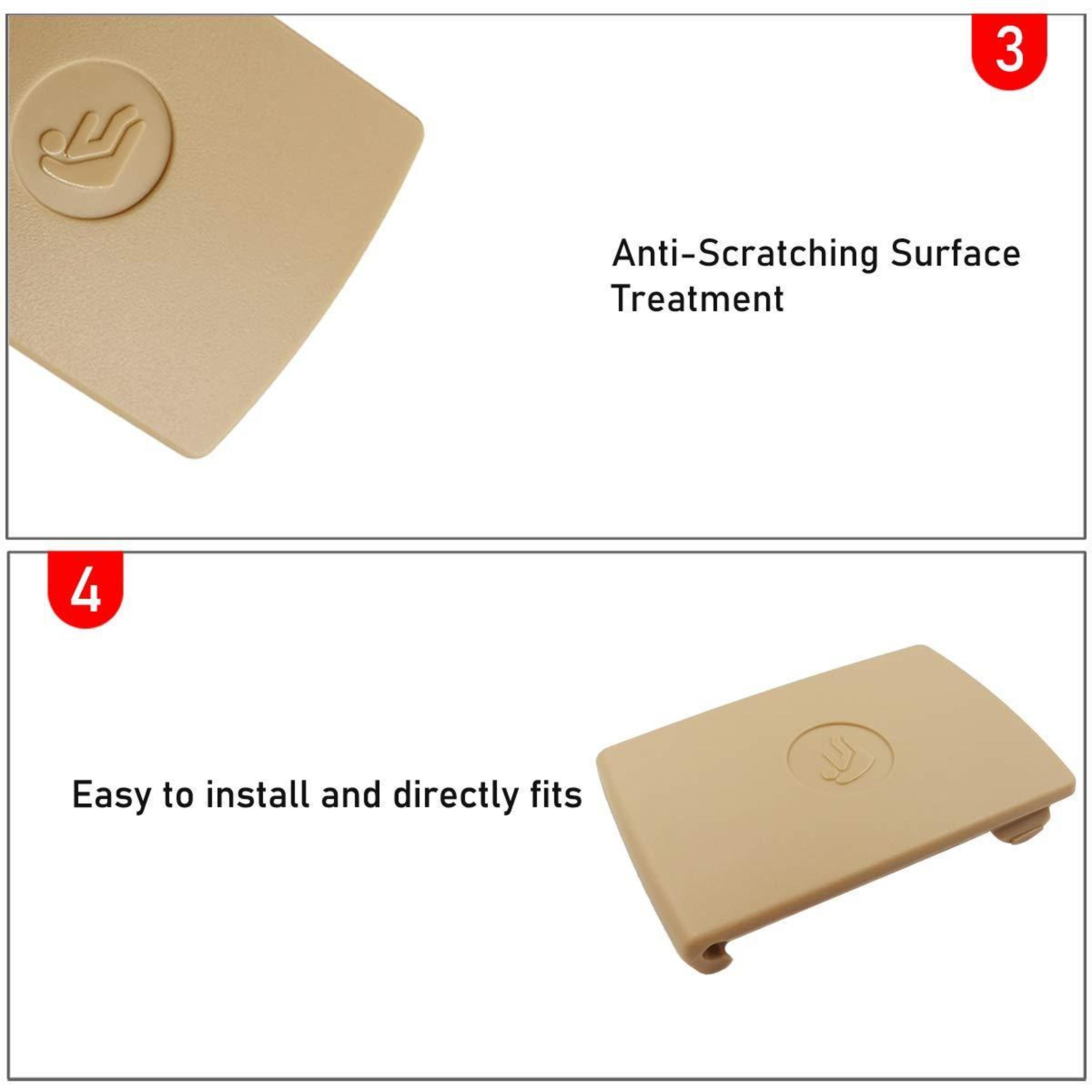 Rear Child Seat Anchor Cover Safety Anchor Replacement 3