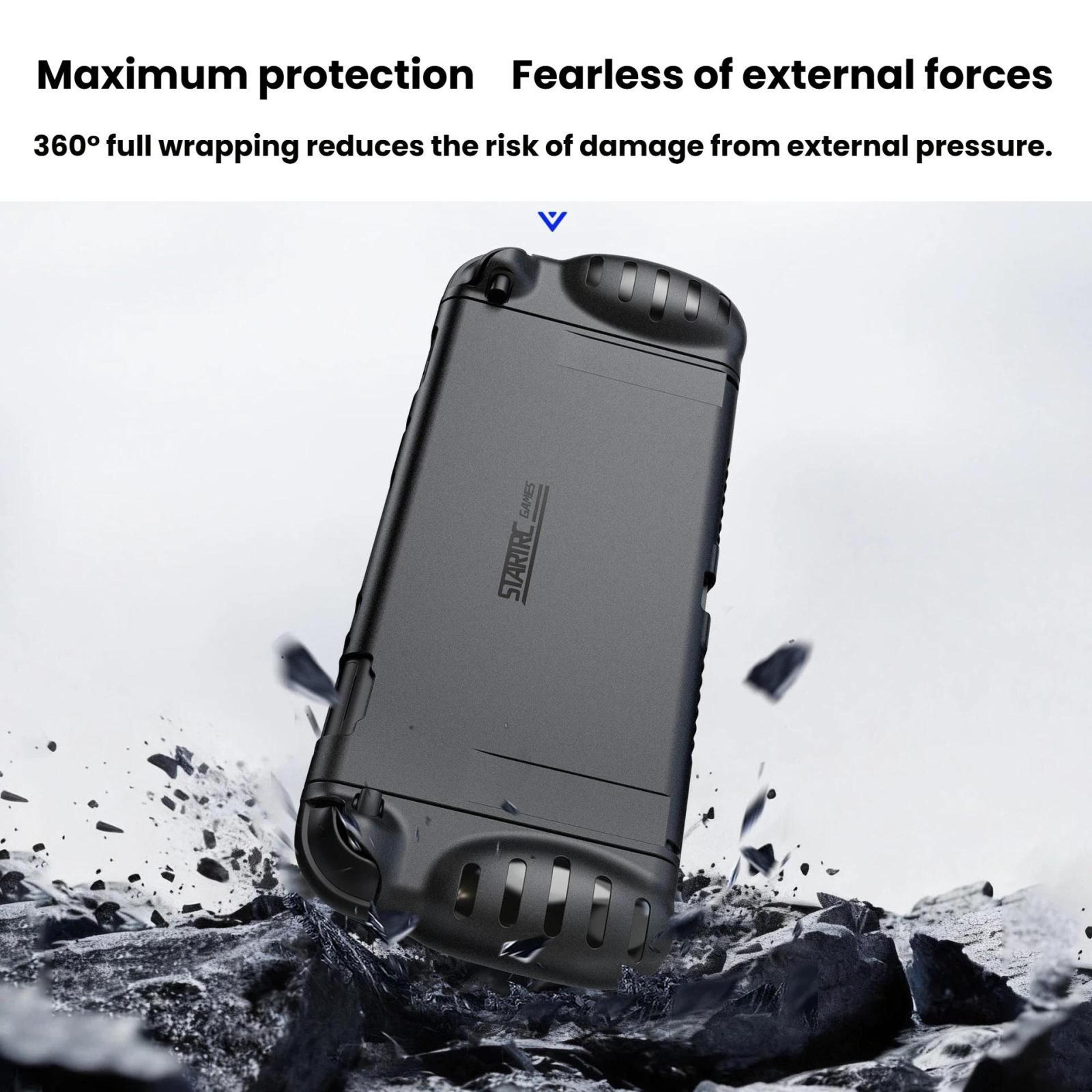 Premium Nintendo Switch Dual Grip Protective Case Ergonomic Handheld Comfort 4