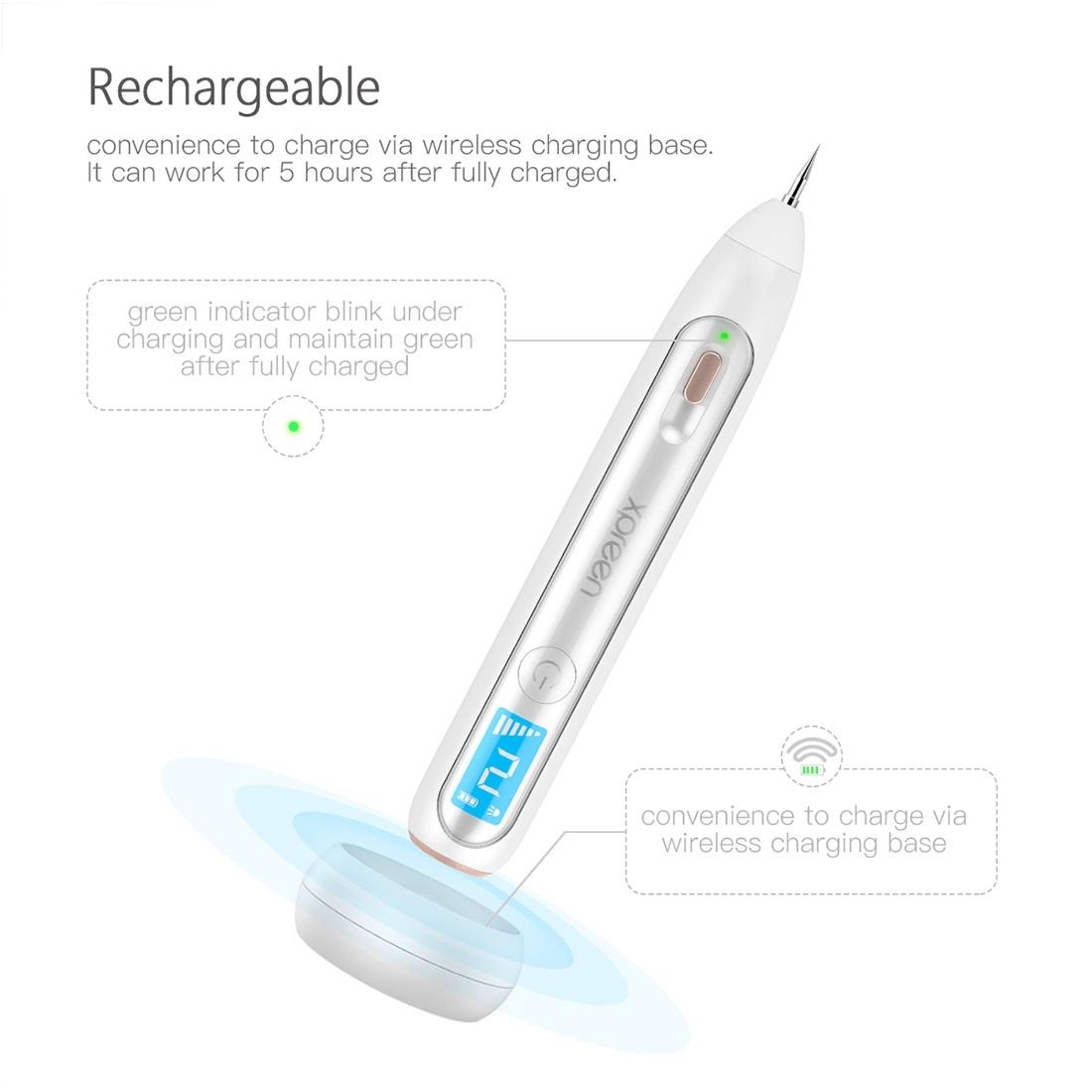 XPREEN Rechargeable Skin Tag Remover Pen With LED Spotlight 2