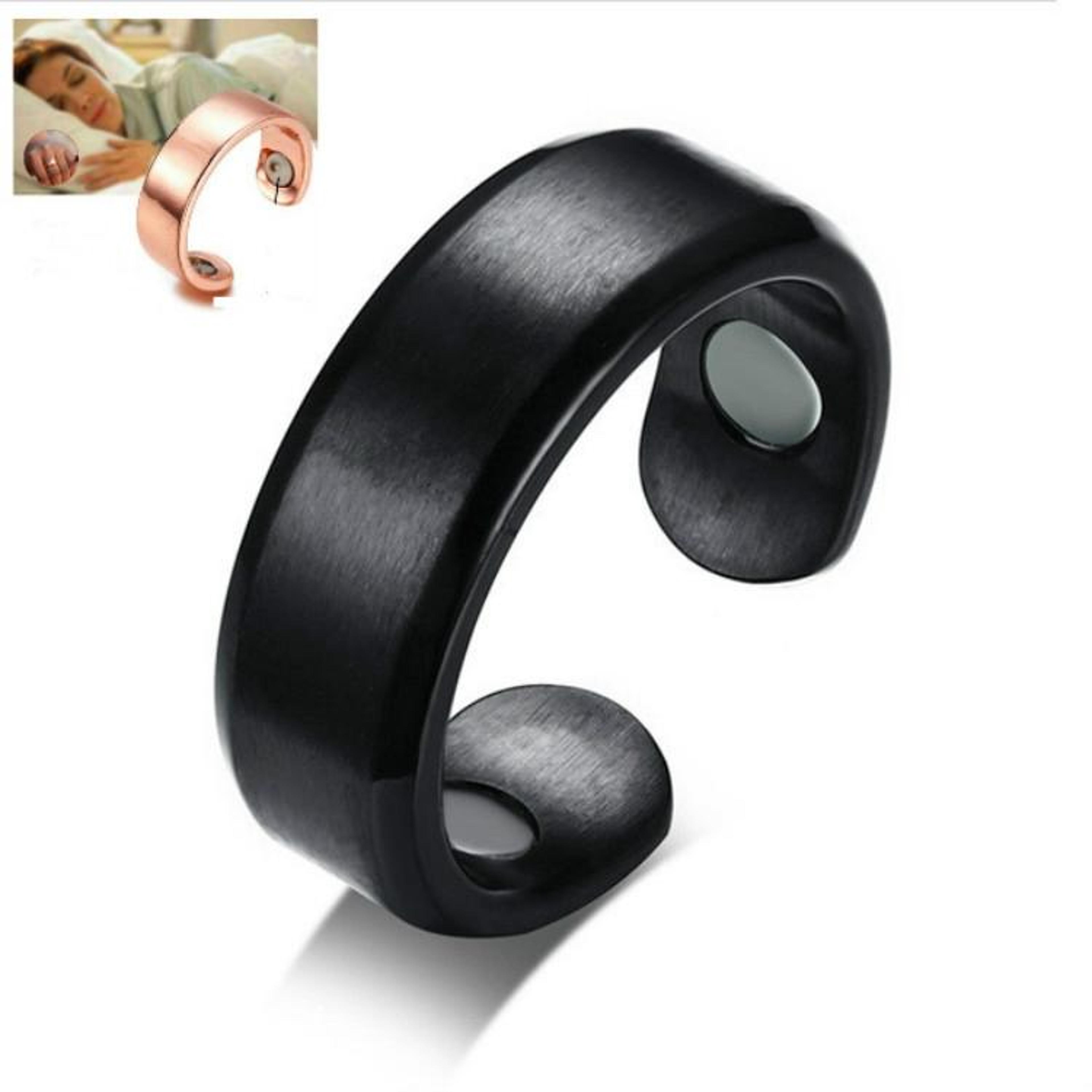 premium acupressure sleep aid anti snoring ring natural sleep apnea relief device