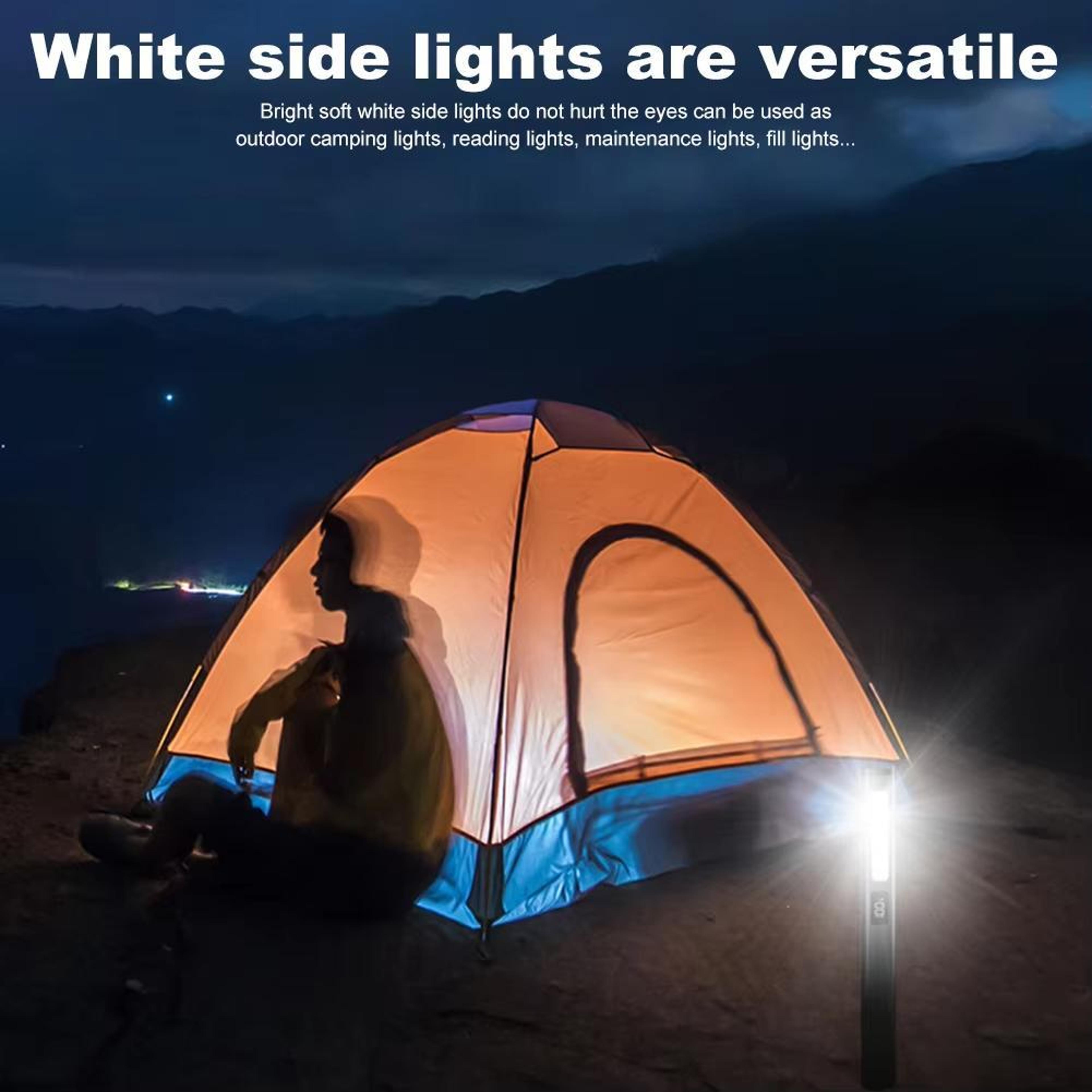 Compact COB Pen Light USB Rechargeable Work Light With Strong Magnetic Clip For Auto Repair 9
