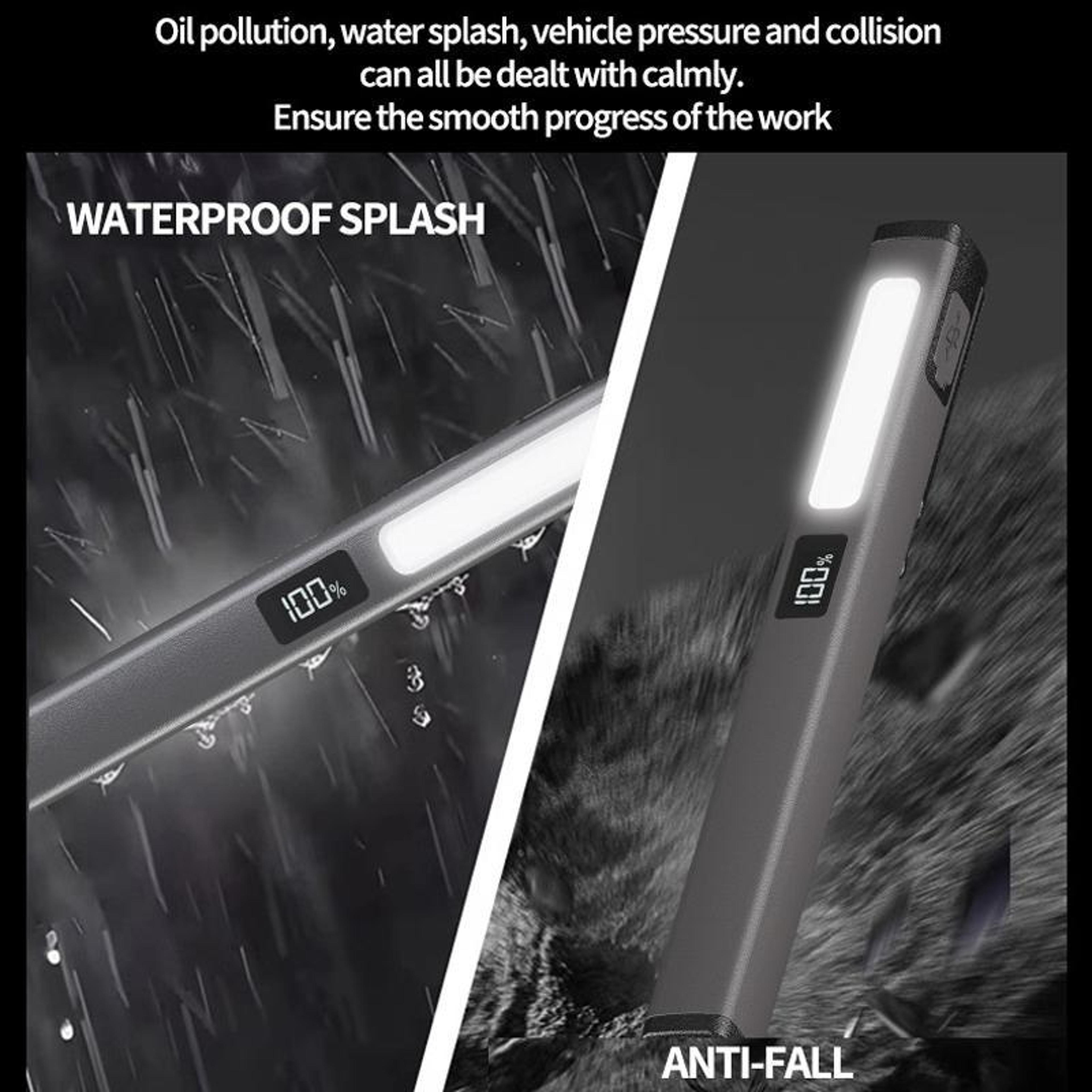Compact COB Pen Light USB Rechargeable Work Light With Strong Magnetic Clip For Auto Repair 7