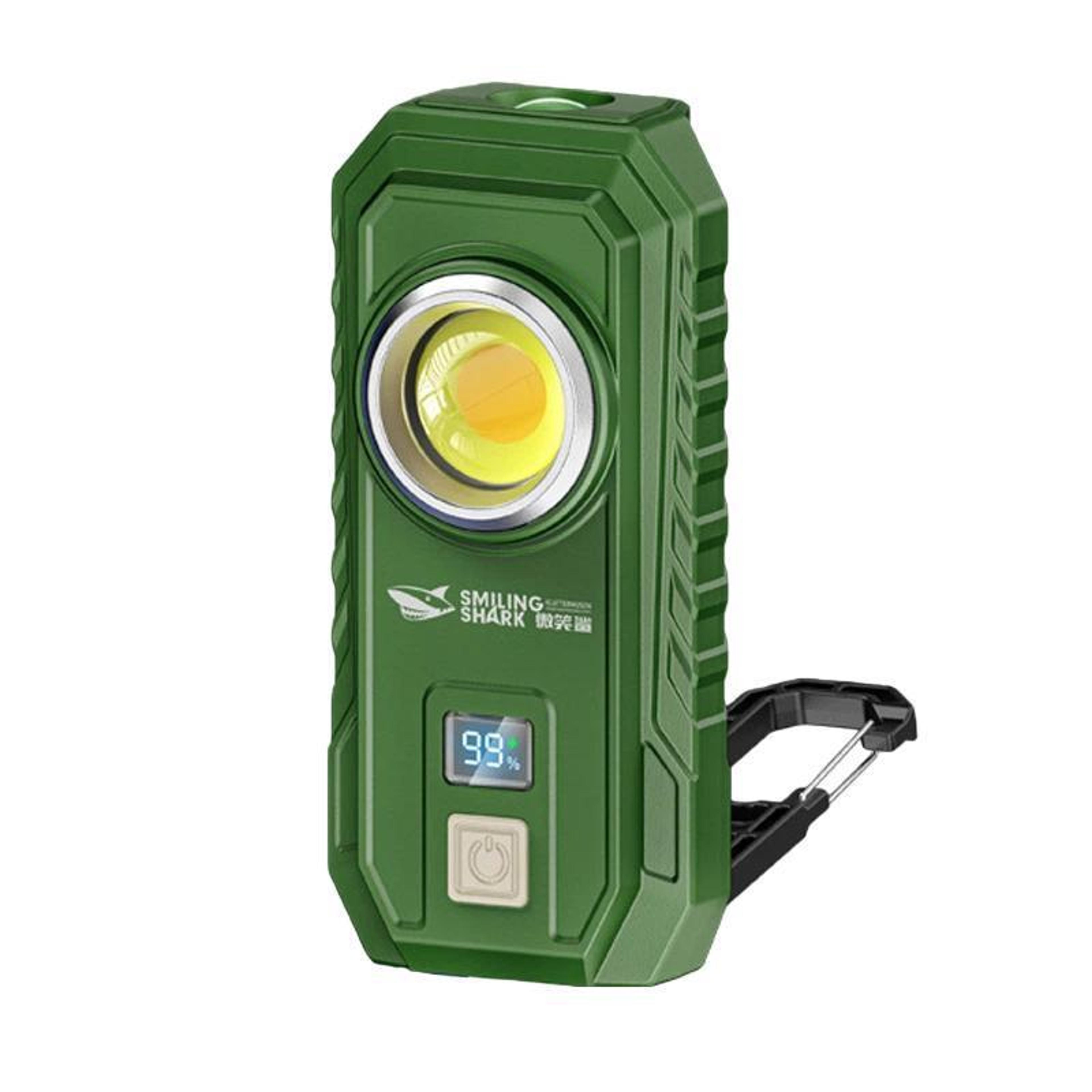 Smiling Shark Magnetic Work Light With Digital Display  Adjustable High Brightness LED 0