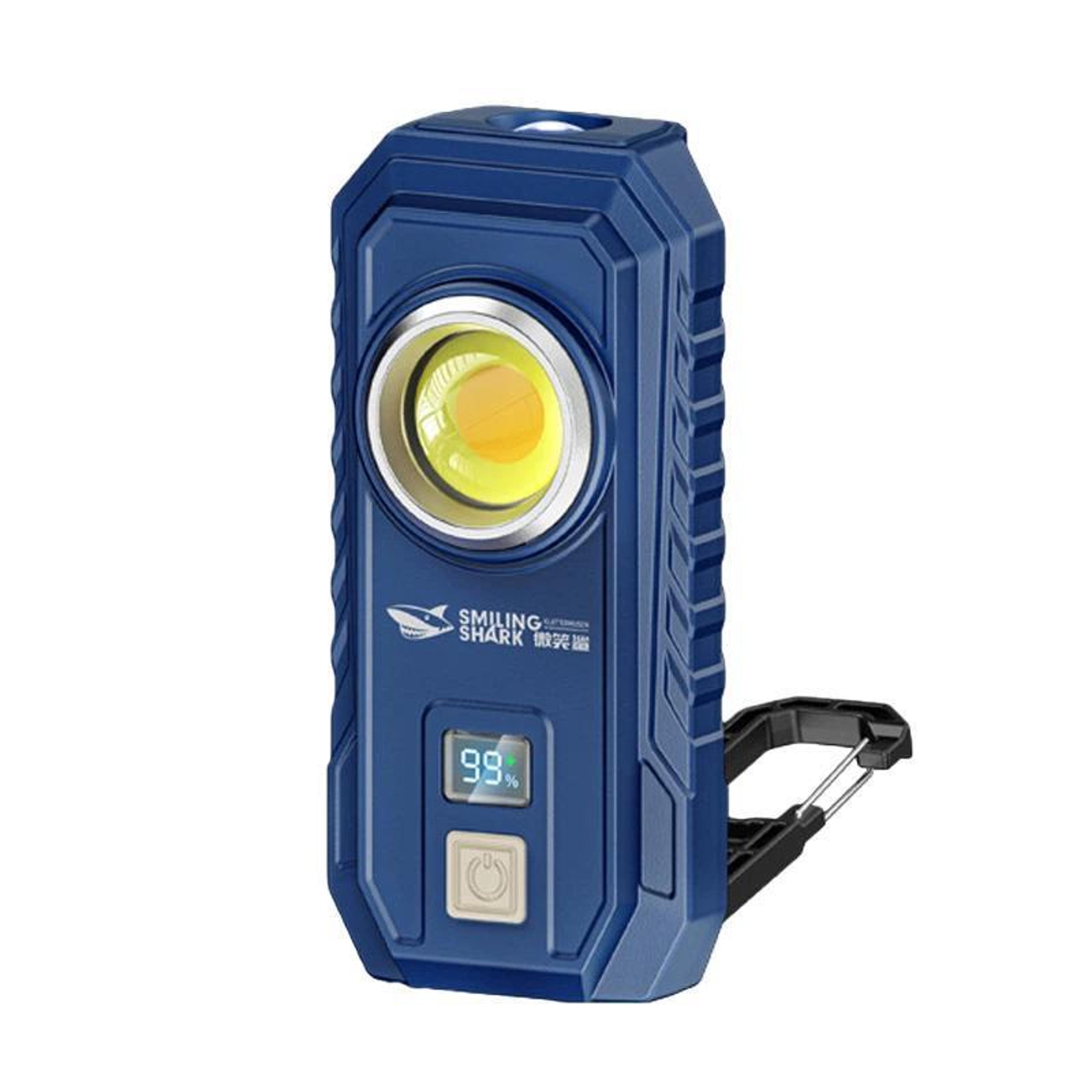 Smiling Shark Magnetic Work Light With Digital Display  Adjustable High Brightness LED 12