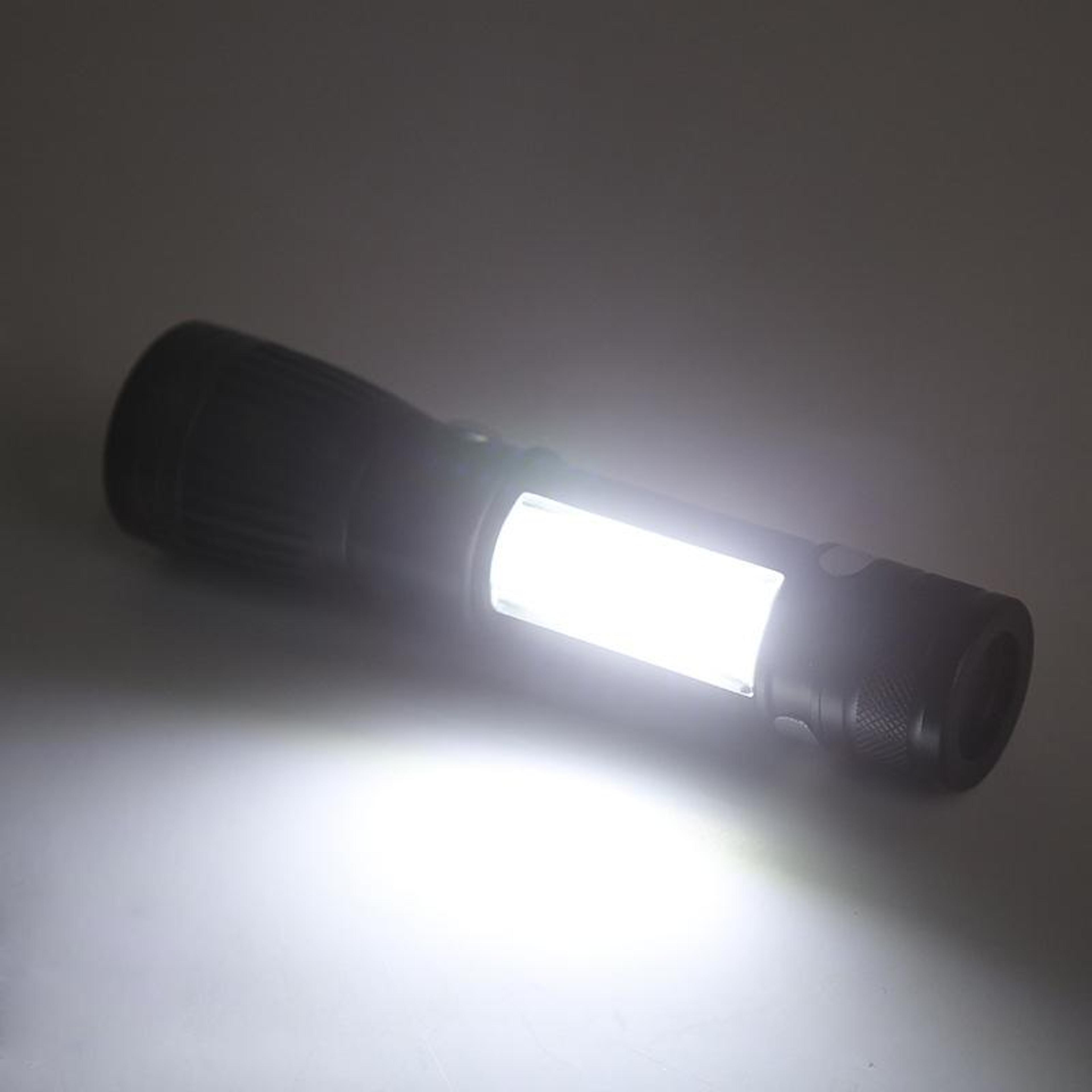 Portable USB Rechargeable LED Torch Flashlight 5