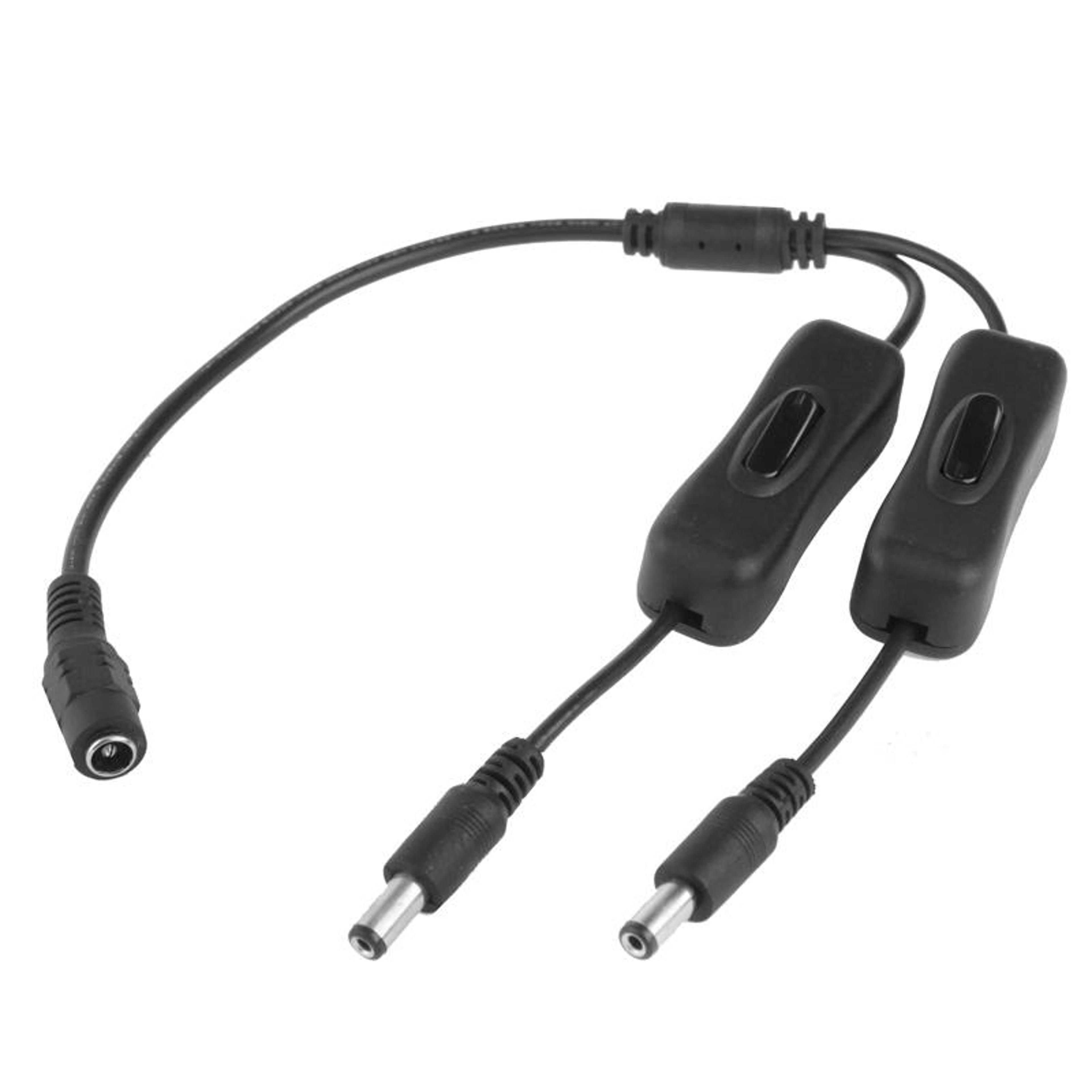 PowerLink Inline DC Cable With Switch For LED Strips 3