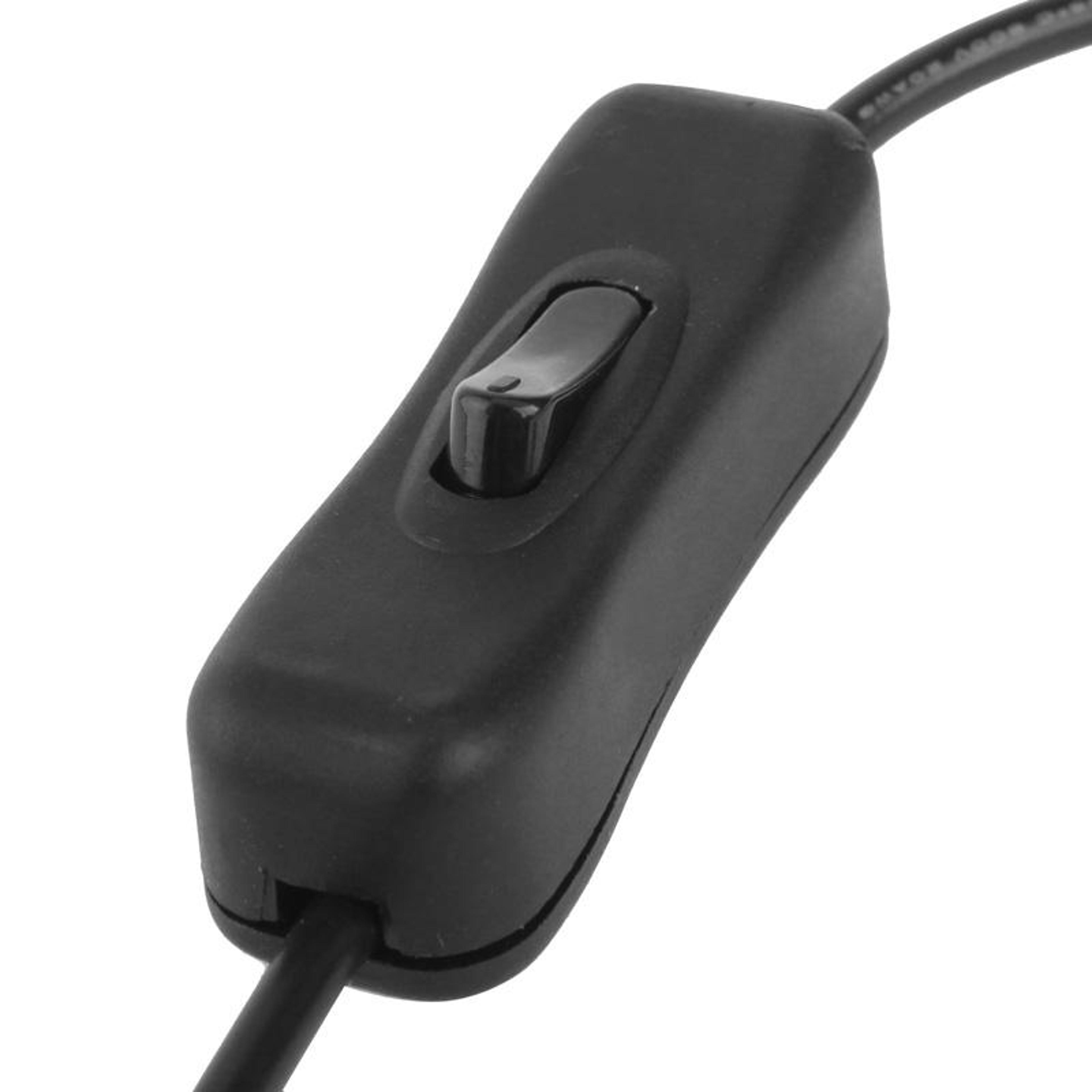 Premium DC Power Splitter Cable With Inline Switch LED Strip Power Y Adapter 2