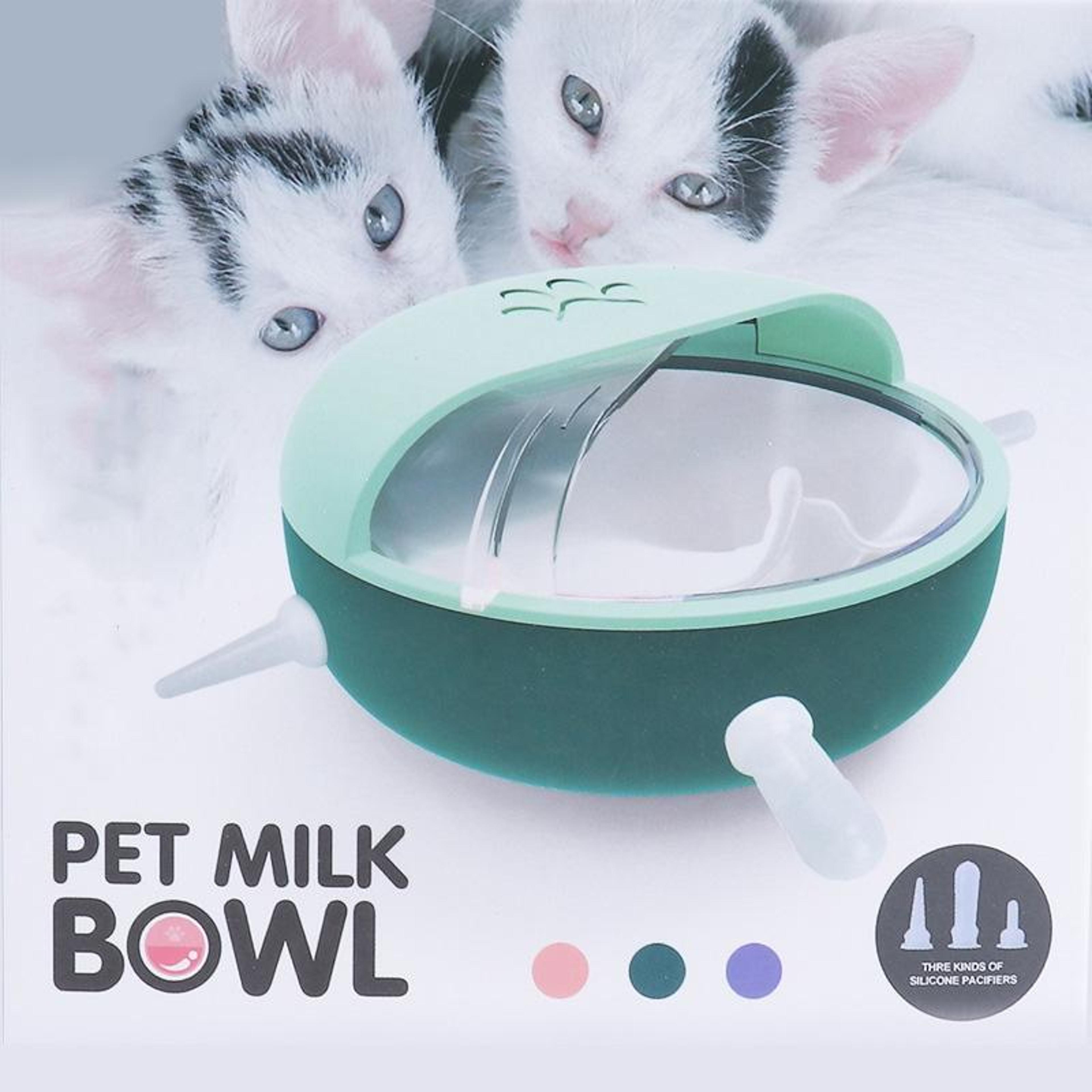 Interactive Multi Mouth Self Feeding Pet Nursing Bowl Puppy Nipple Feeder Solution 5