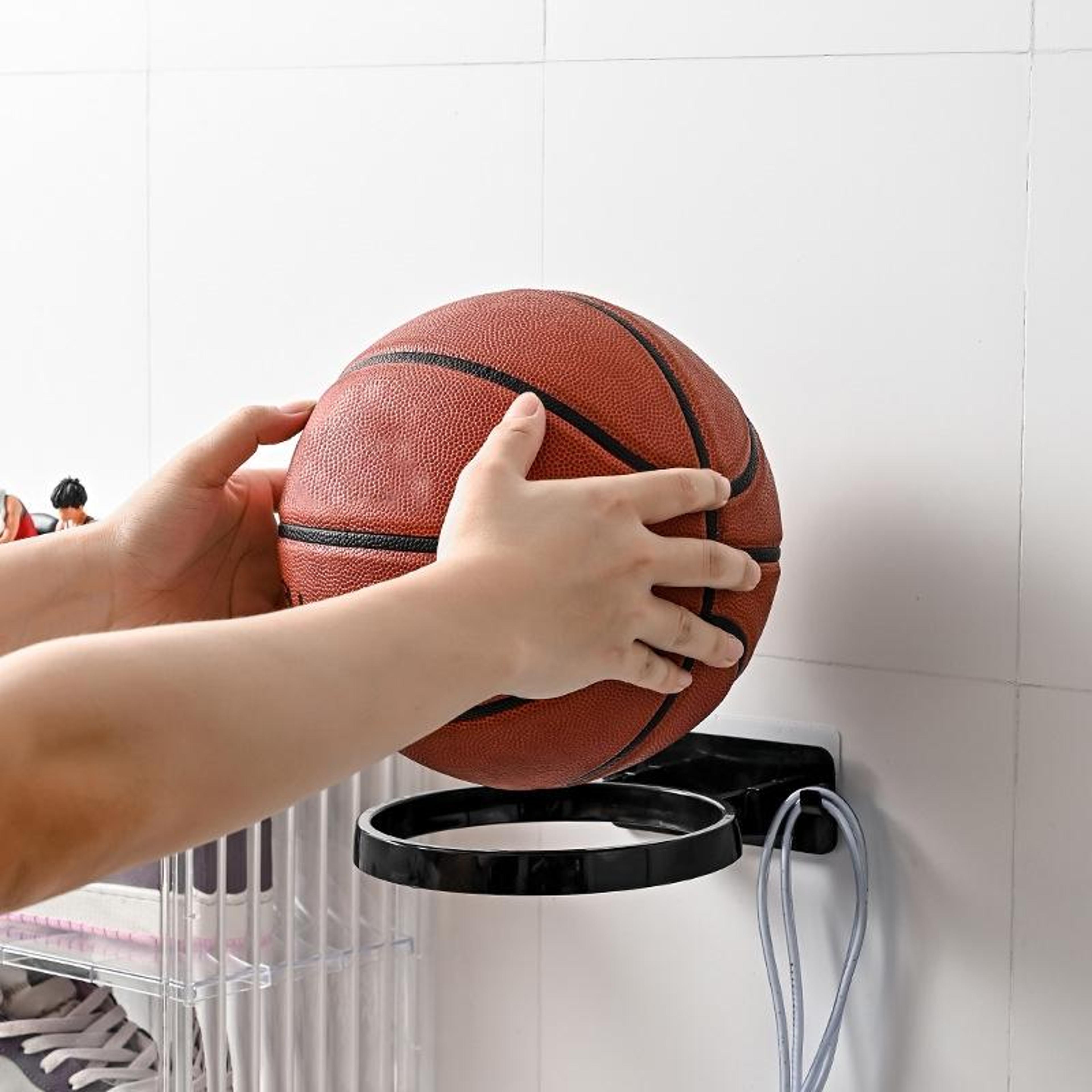 Basketball Wall Mount Storage  Display Rack For Home Garage  Sports Rooms 3