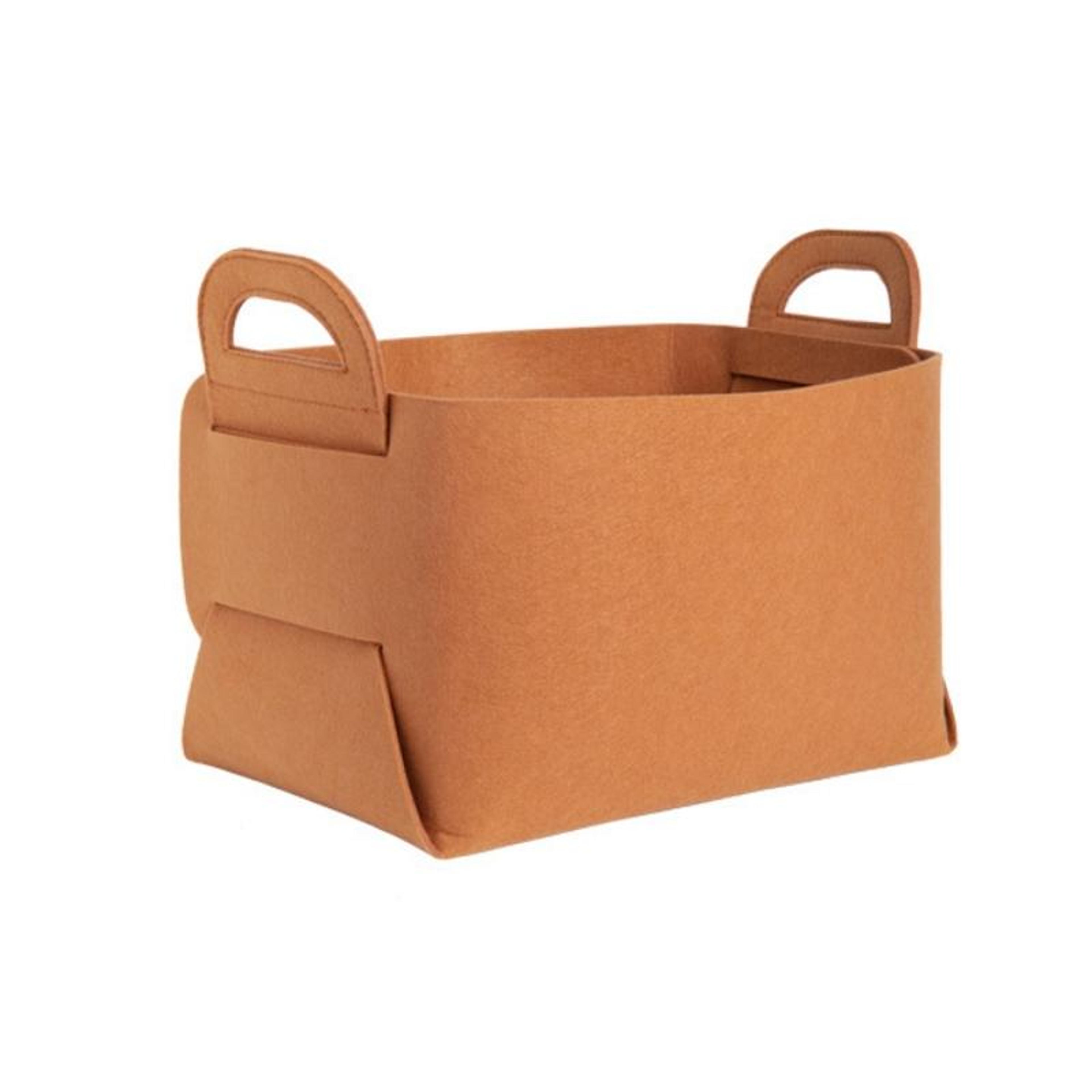 Nordic Felt Folding Storage Basket Set For Home Organization  Clutter Free Living 1