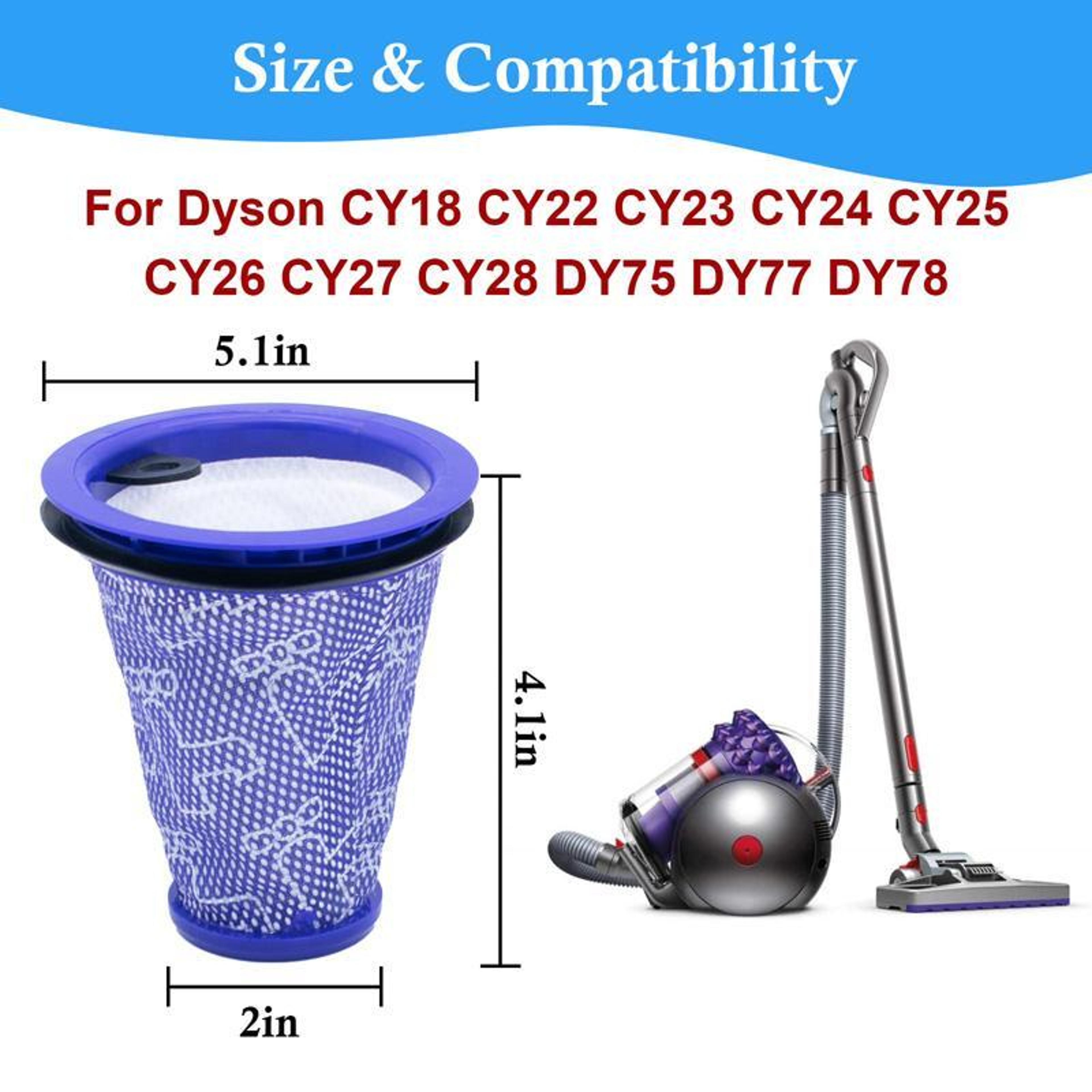 Premium Dyson Vacuum Filter Replacement HEPA Pre Filter For Big Ball 6