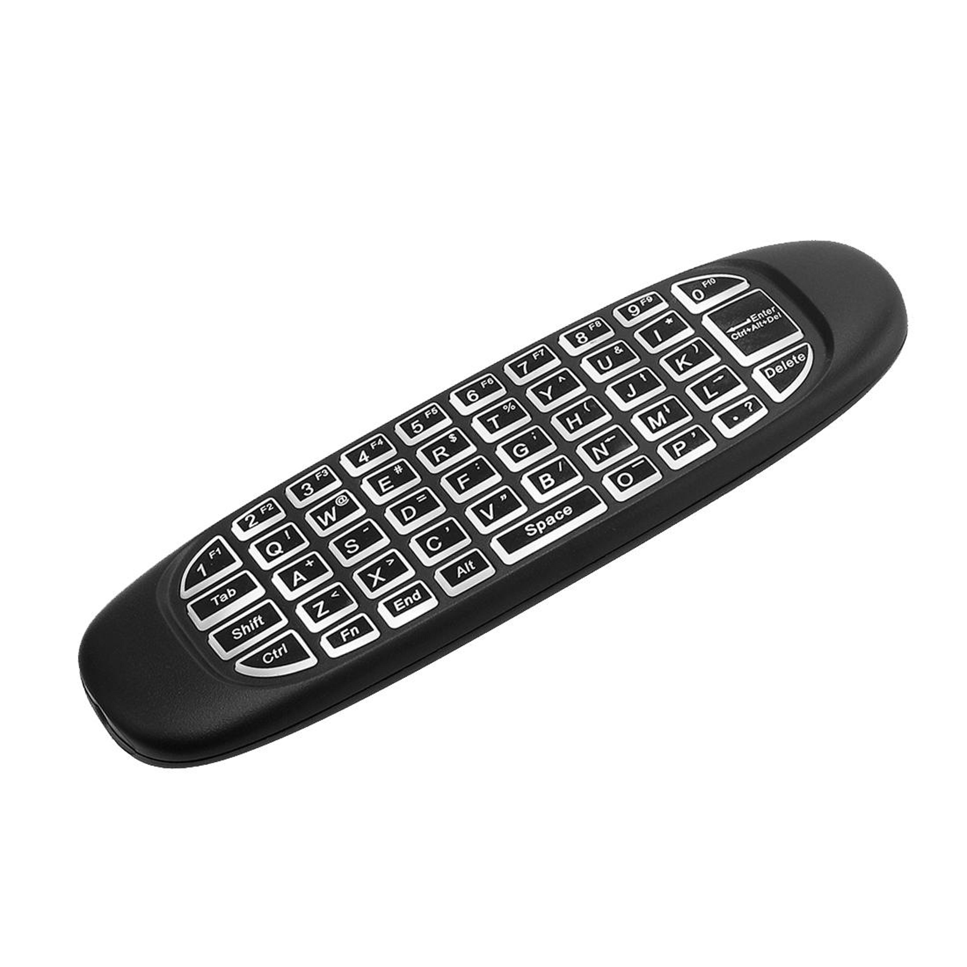 Backlit Air Mouse Keyboard With Gyroscope Remote For Android TV Smart TV  PC 1