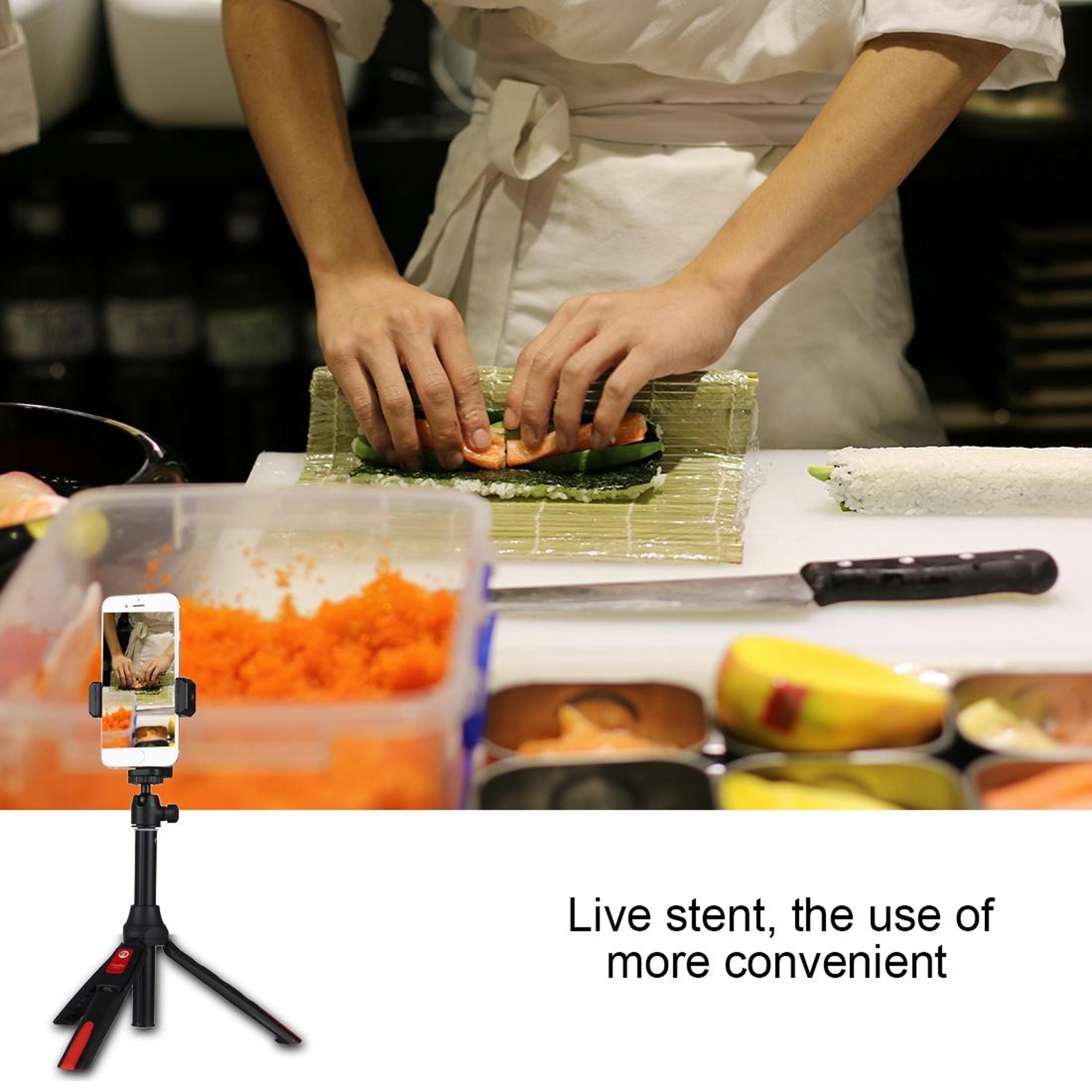 Bluetooth Selfie Stick Tripod With Remote Control  Adjustable Phone Holder 8