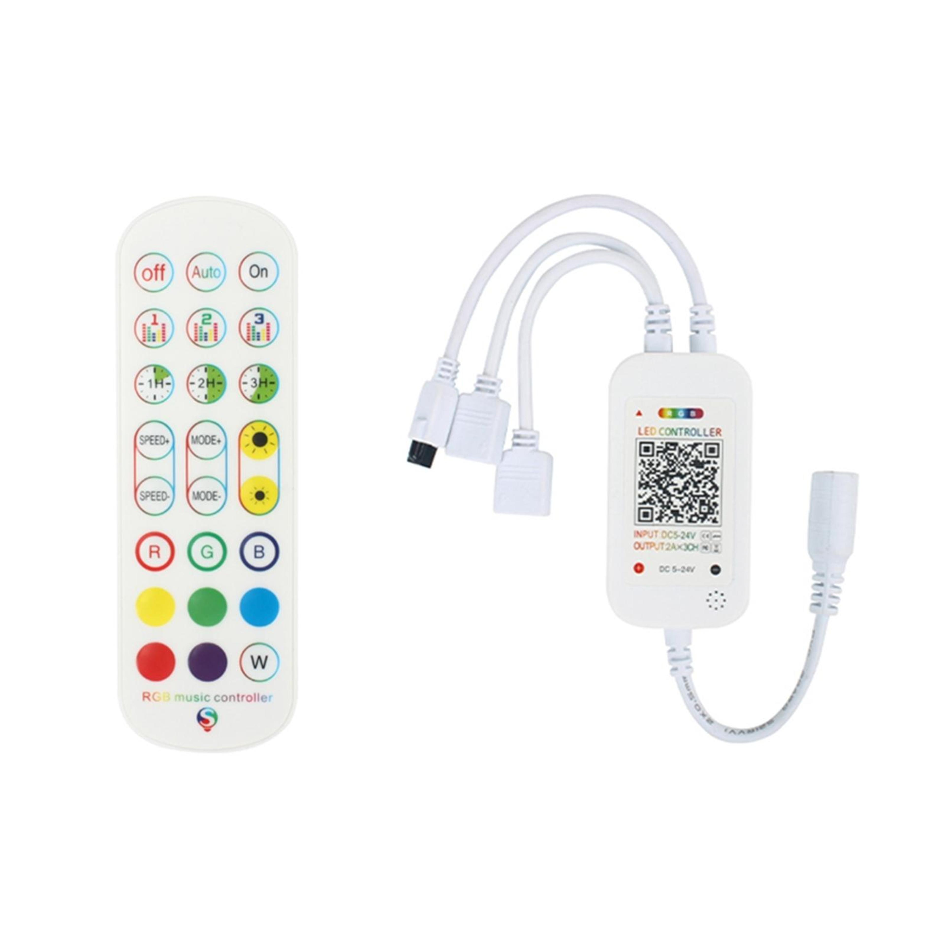 Smart WiFi RGB LED Strip Controller With App Remote  Alexa Voice Control 1