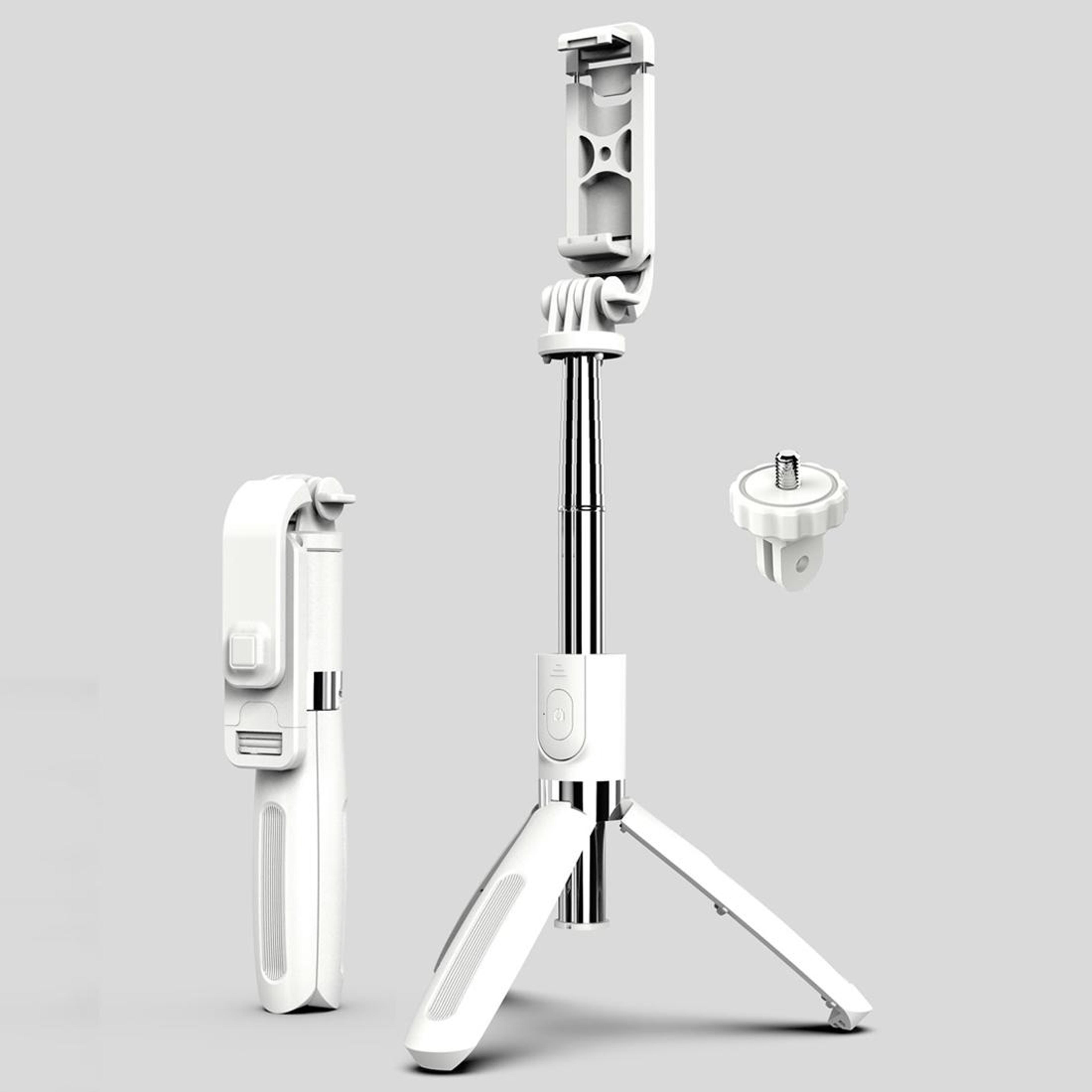 Bluetooth Selfie Stick Tripod With Remote Extendable Phone Stand 0