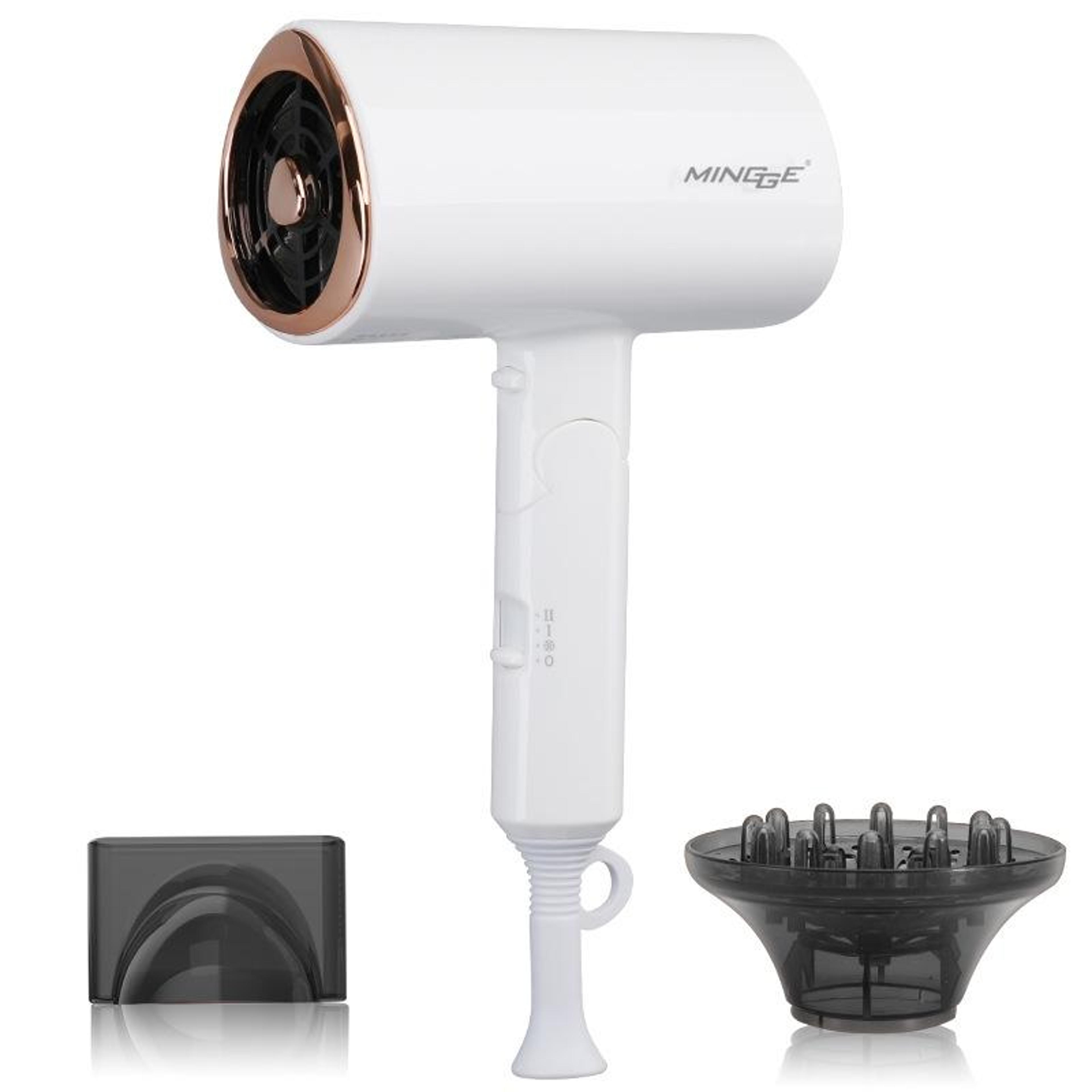 Foldable Fast Dry Hair Dryer With Hot  Cold Air Control 8