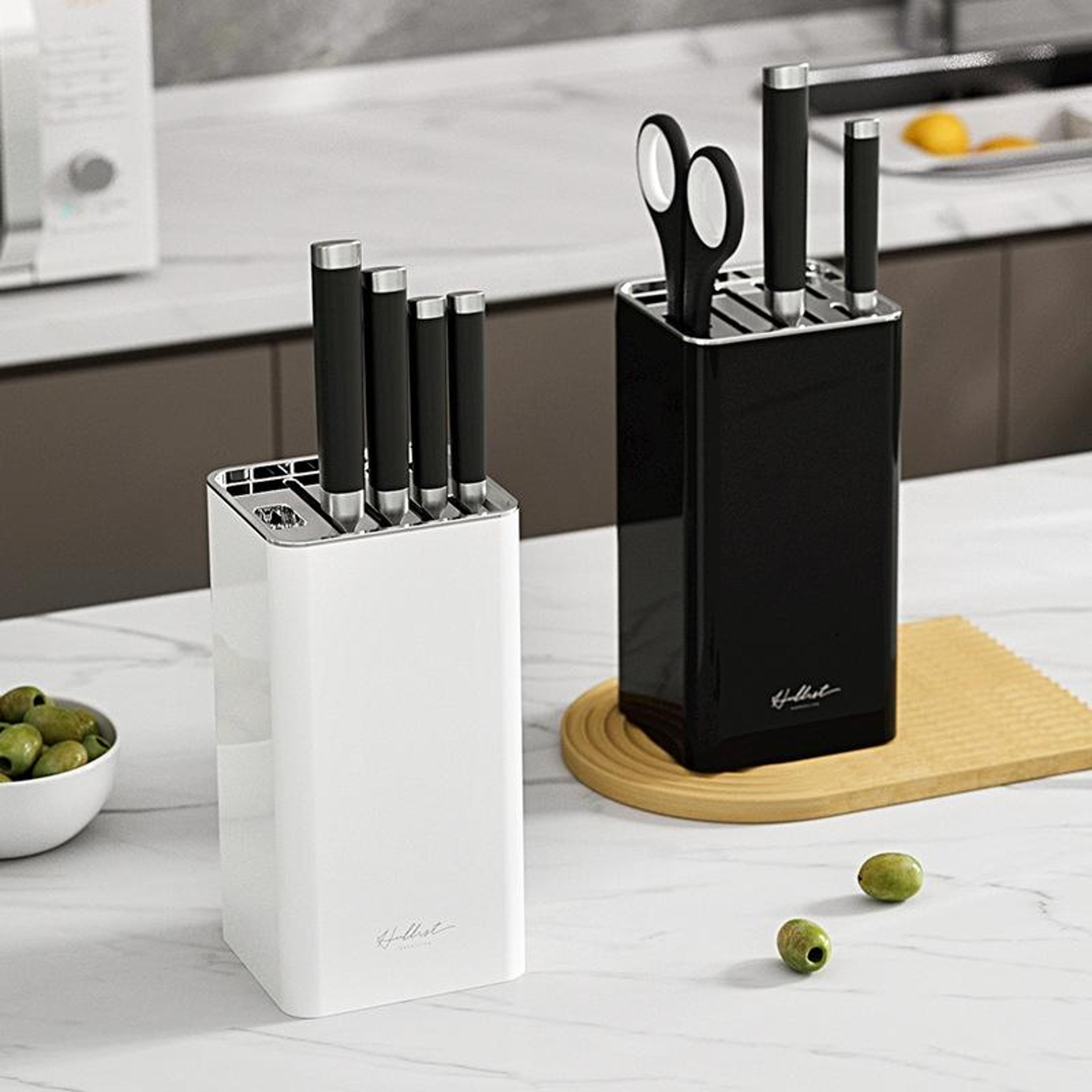 Space Saving Kitchen Knife Organizer Countertop Knife Storage Rack For Safe Kitchen Organization 1