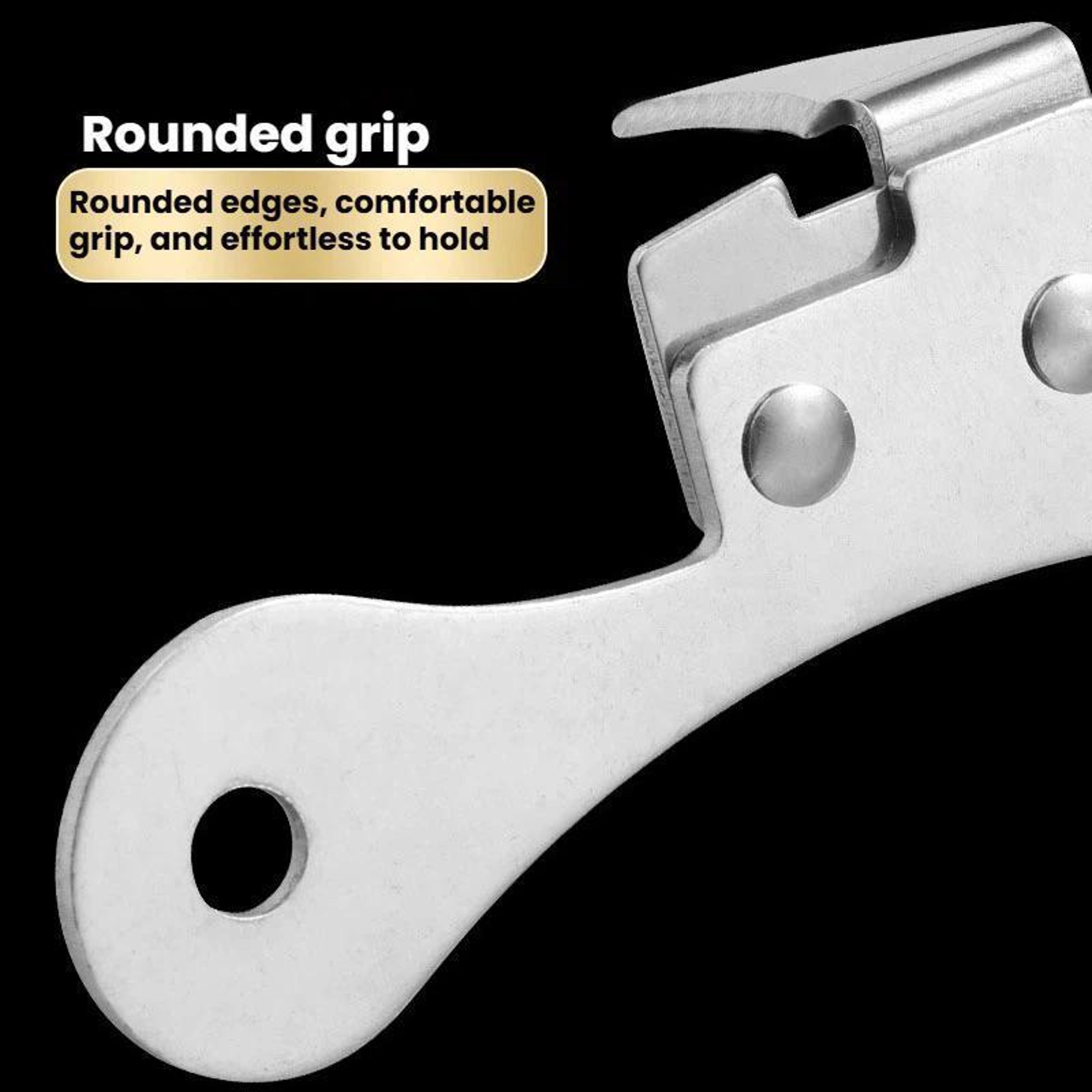 Stainless Steel Can  Bottle Opener Compact Manual Kitchen Tool 4