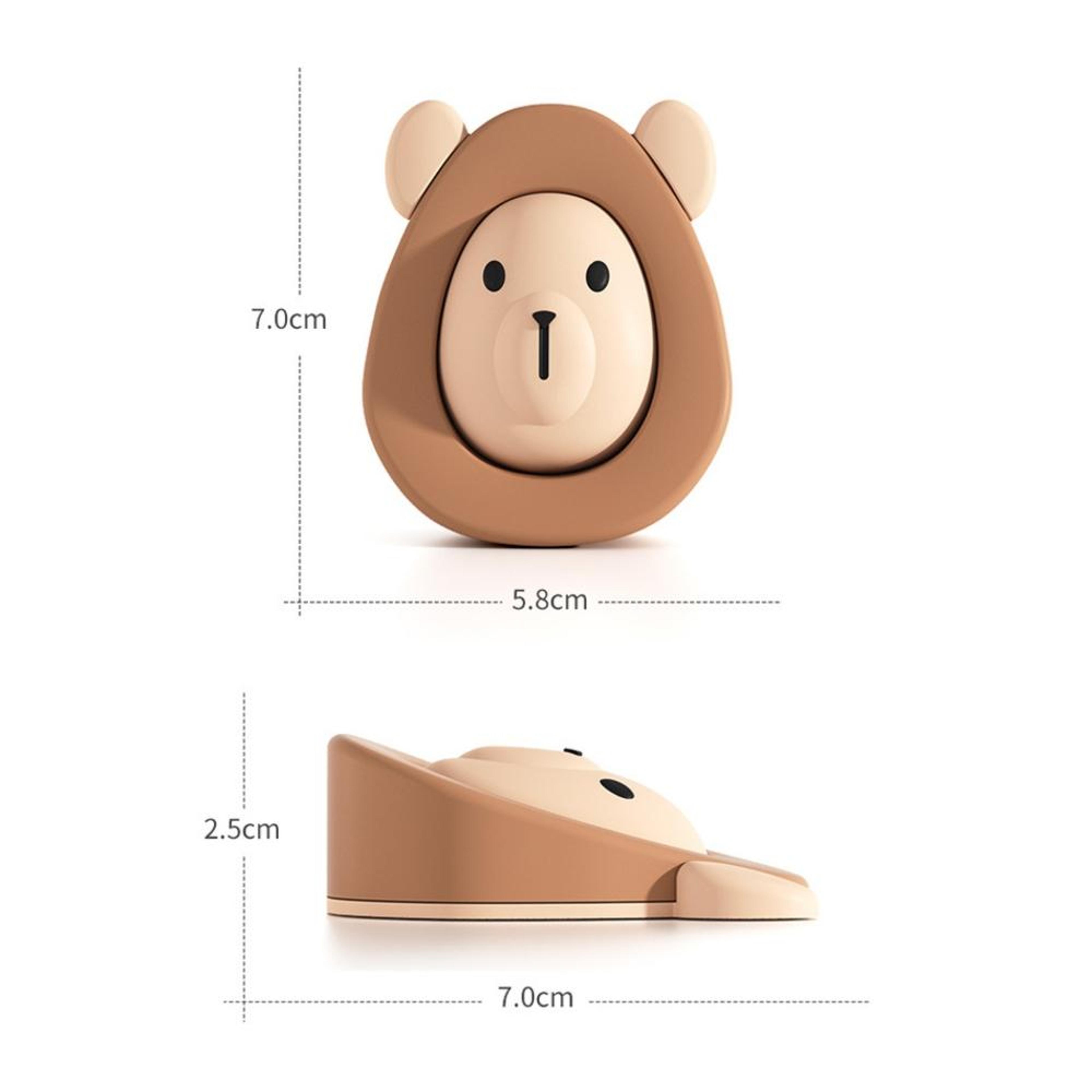 Cute Silicone Door Stopper  Wall Protector Anti Collision Door Blocker For Quiet Homes 5