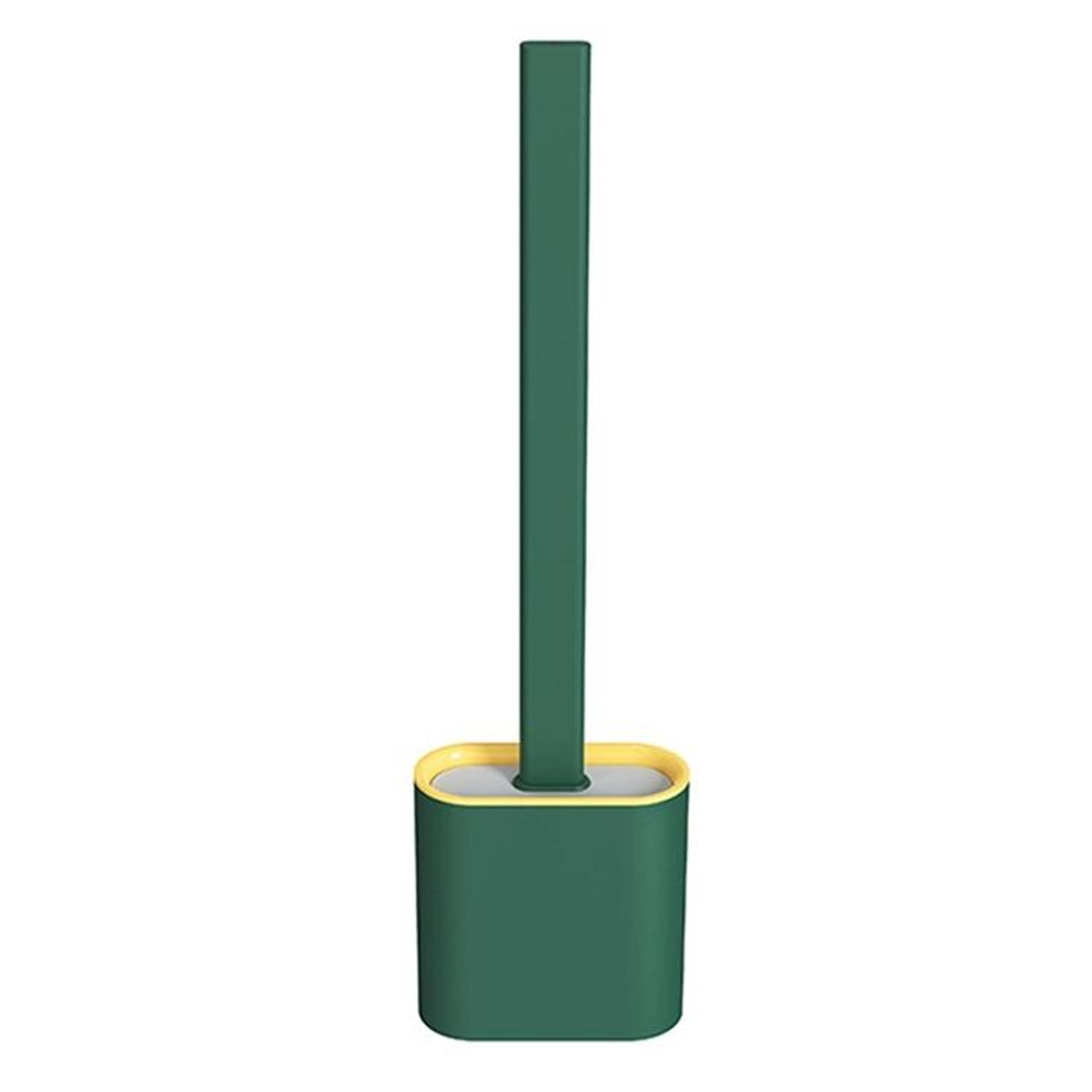 Silicone Toilet Brush With Long Handle  Deep Gap Cleaning Design 8