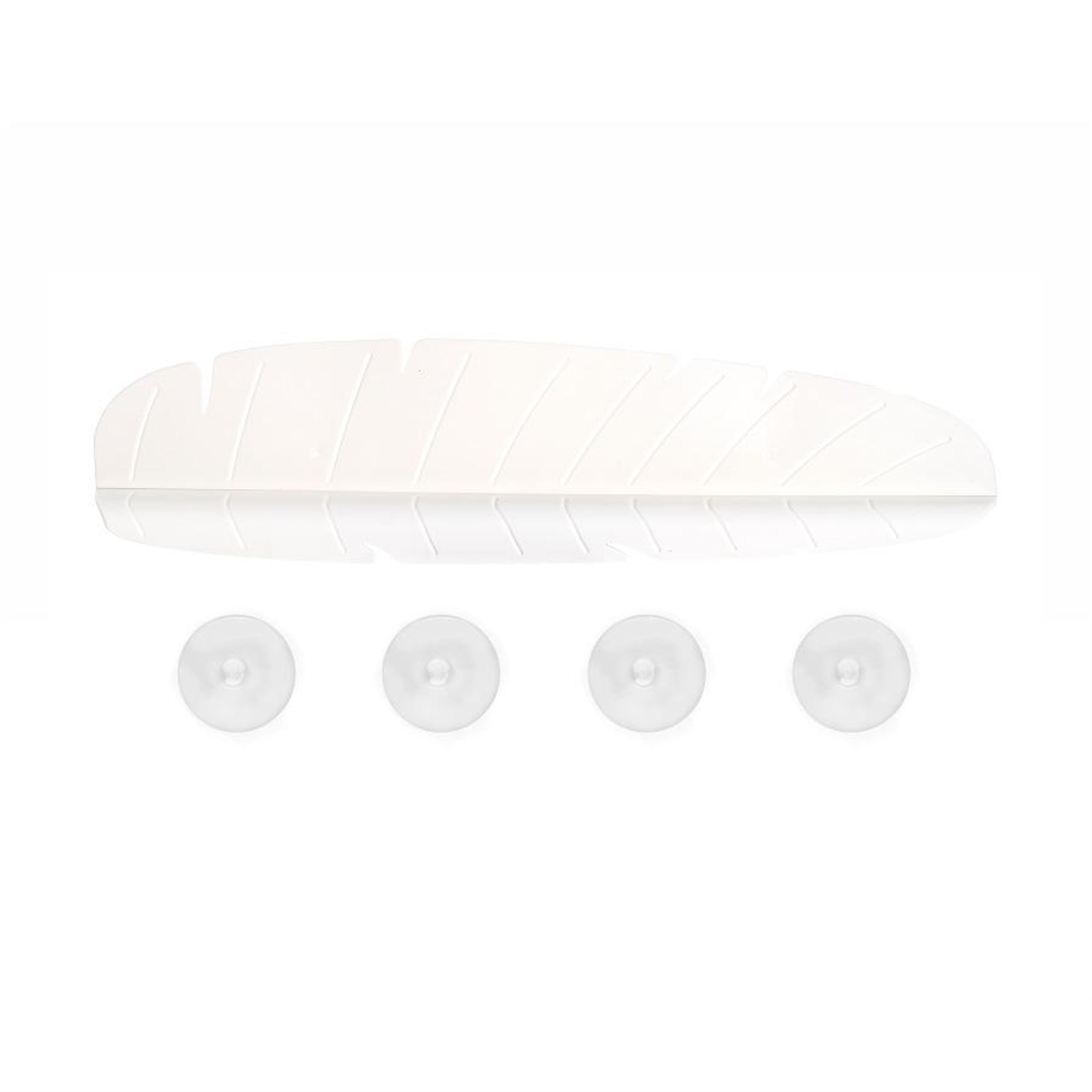 Leaf Shaped Silicone Kitchen Sink Splash Guard Water Deflector Suction Cup Anti Splash Protector 10