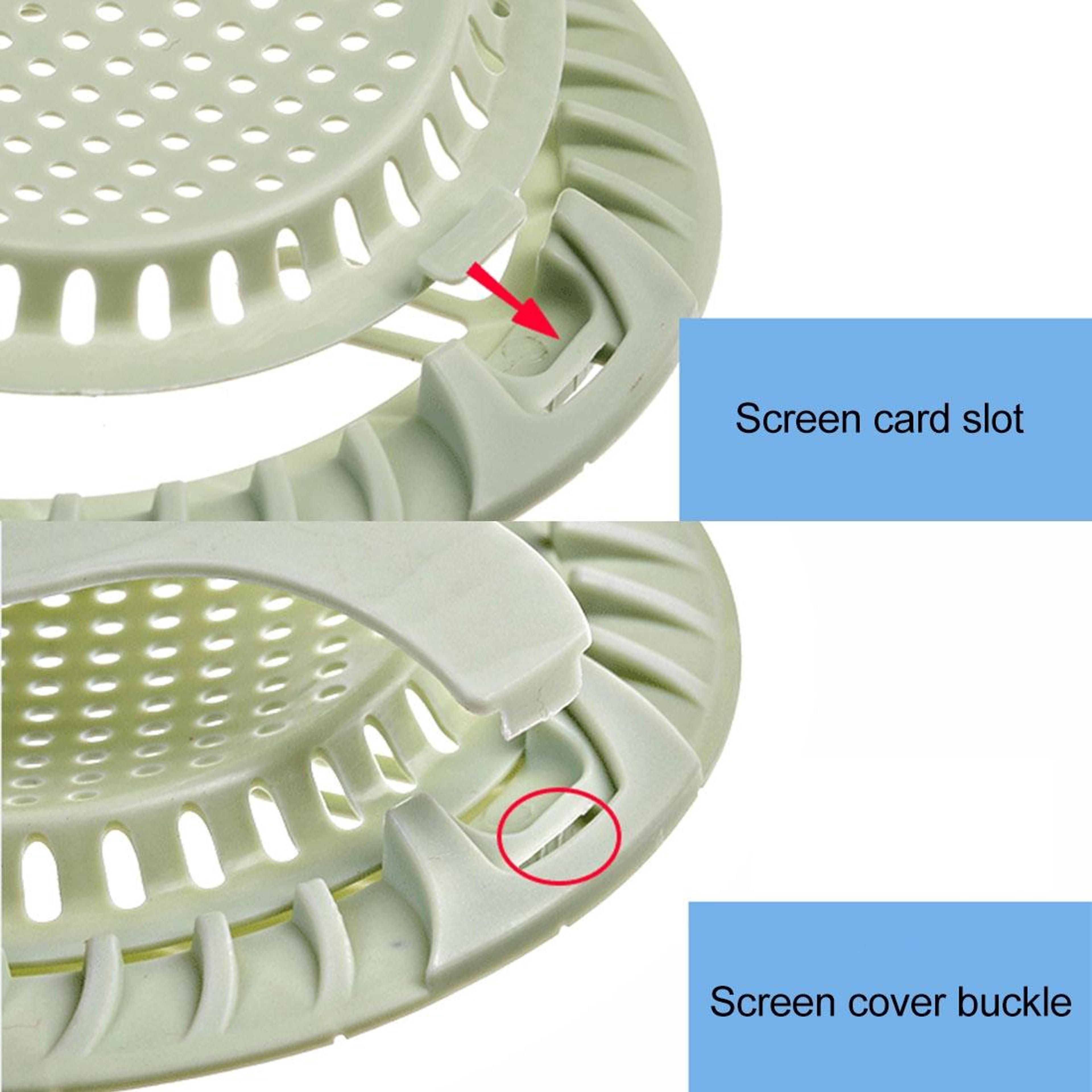 Shower Drain Hair Catcher Floor Drain Strainer Sink Drain Cover Anti Clog Filter 5