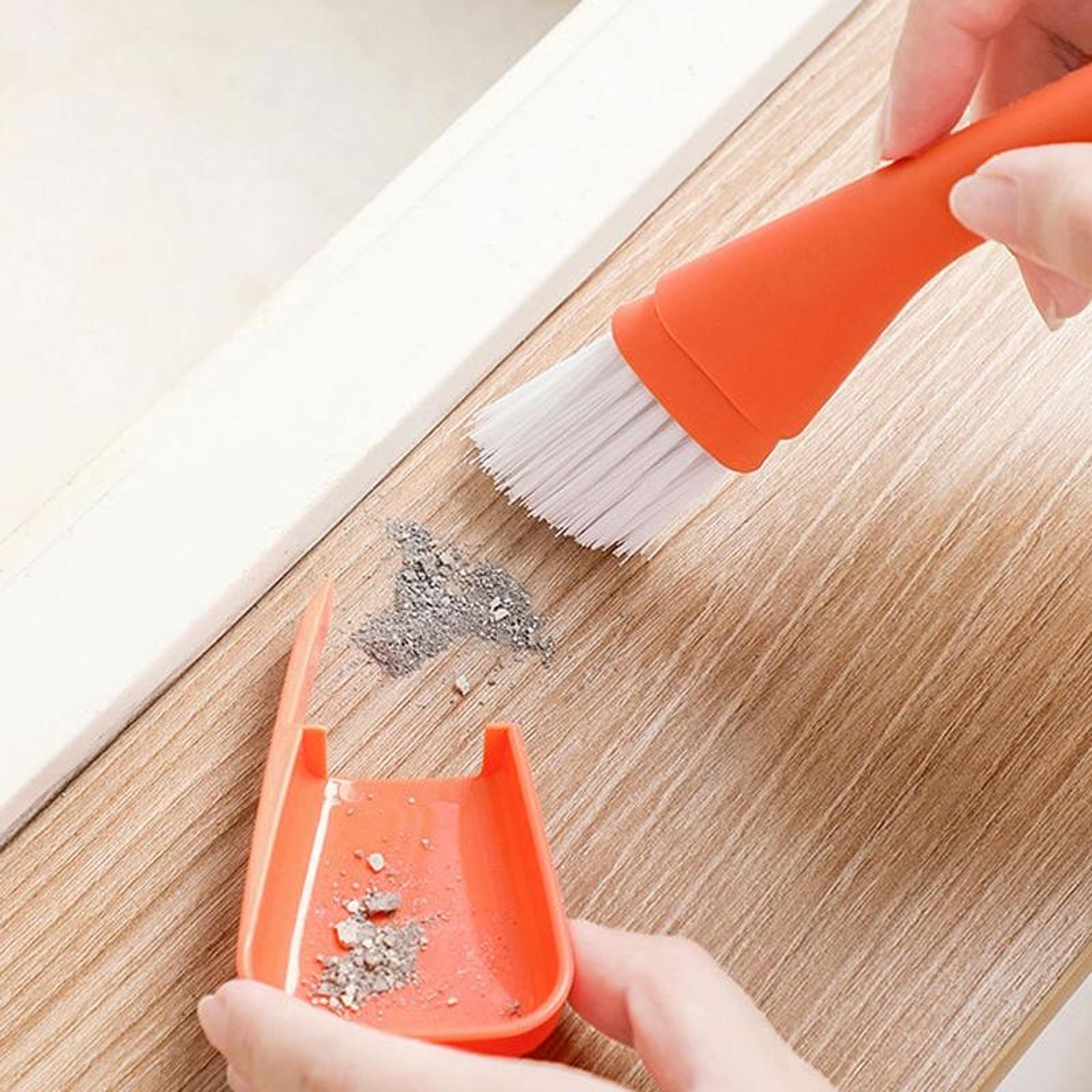 Window  Door Track Crevice Cleaning Brush Set For Narrow Gaps 6