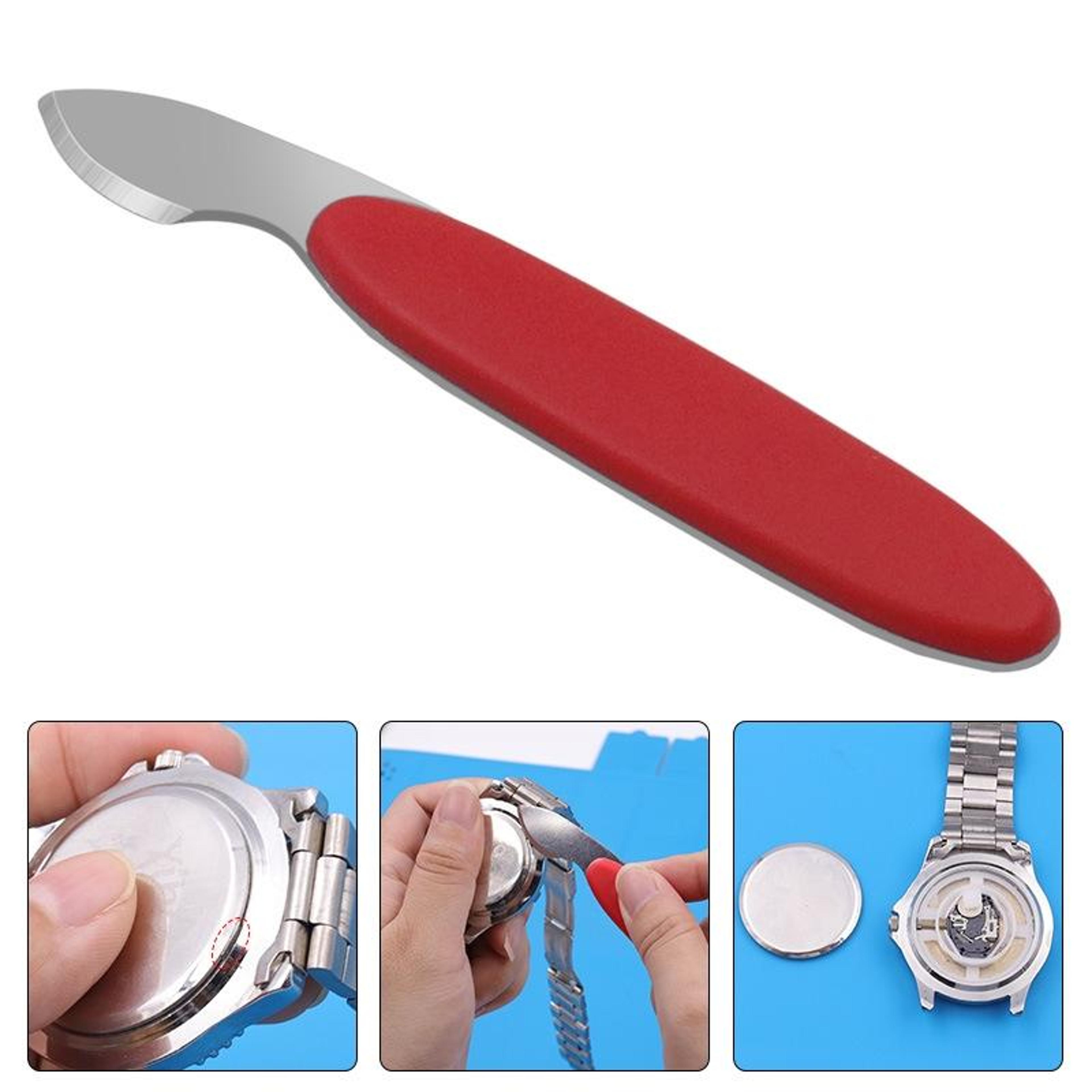 Precision Watch Case Opener Tool  Back Cover Repair Knife For Battery Replacement 4