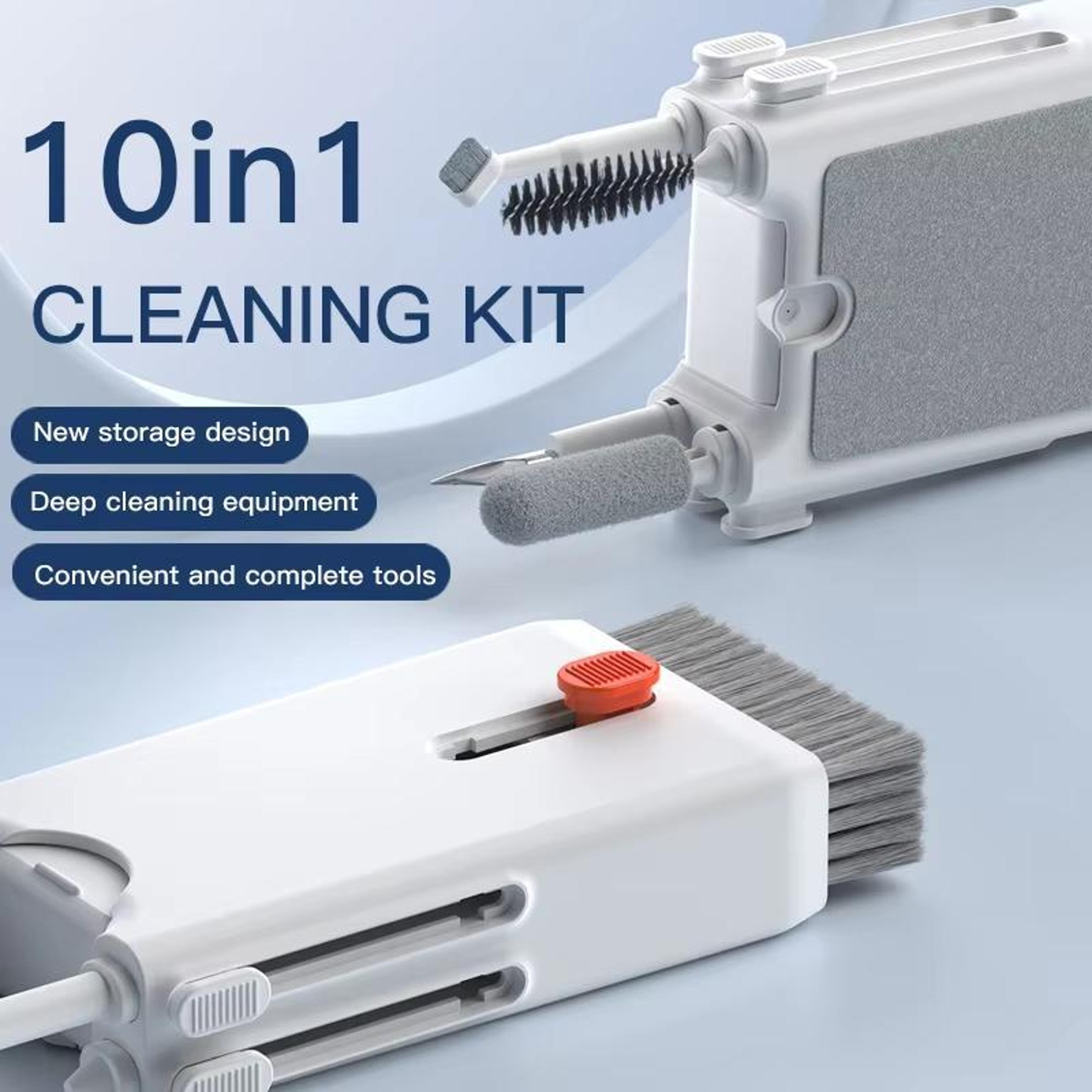 Retractable Cleaning Kit MultiTool Set For Keyboard Earbuds Case Phone Screen 1