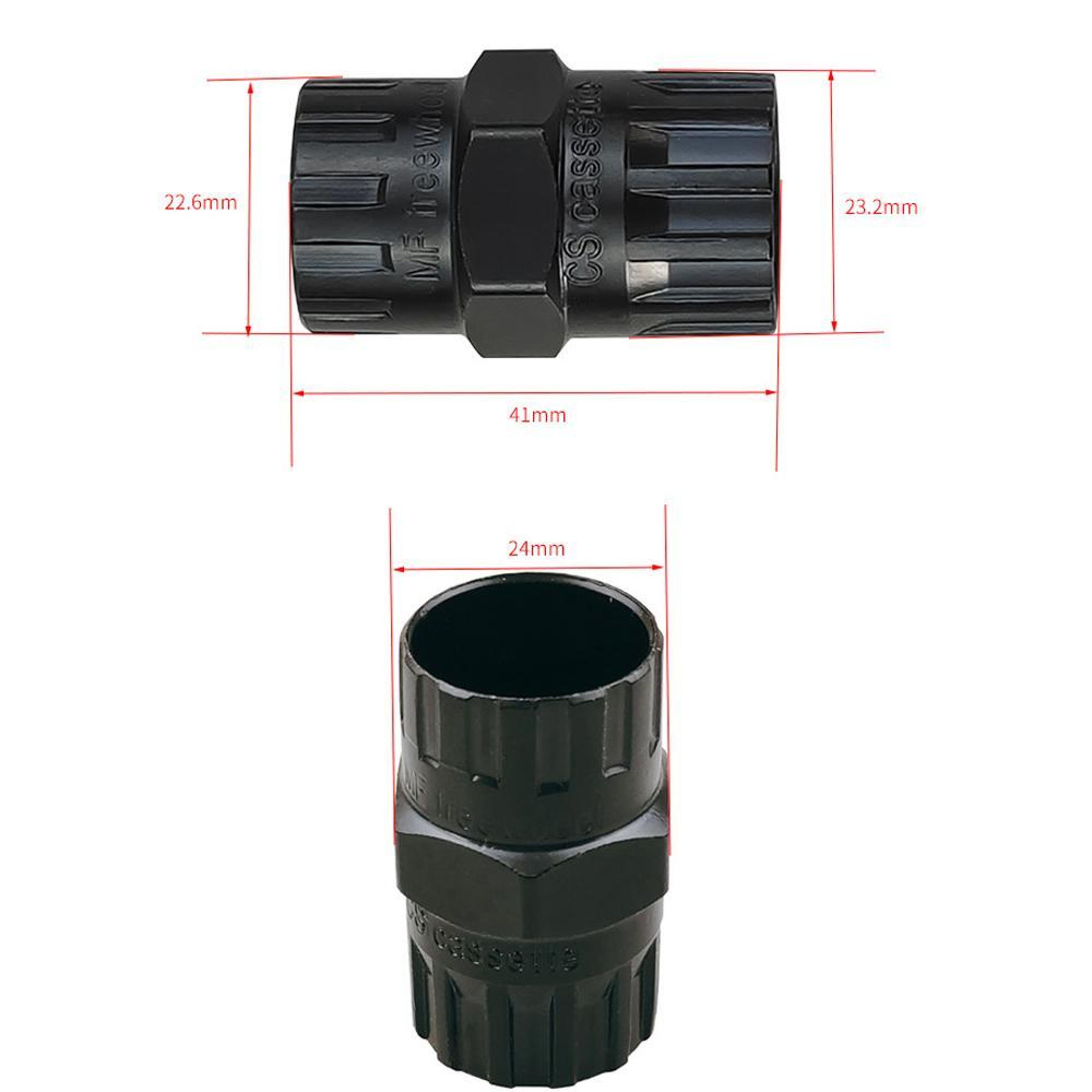 Bicycle Freewheel Removal Tool For Cassette  Threaded Freewheels 4