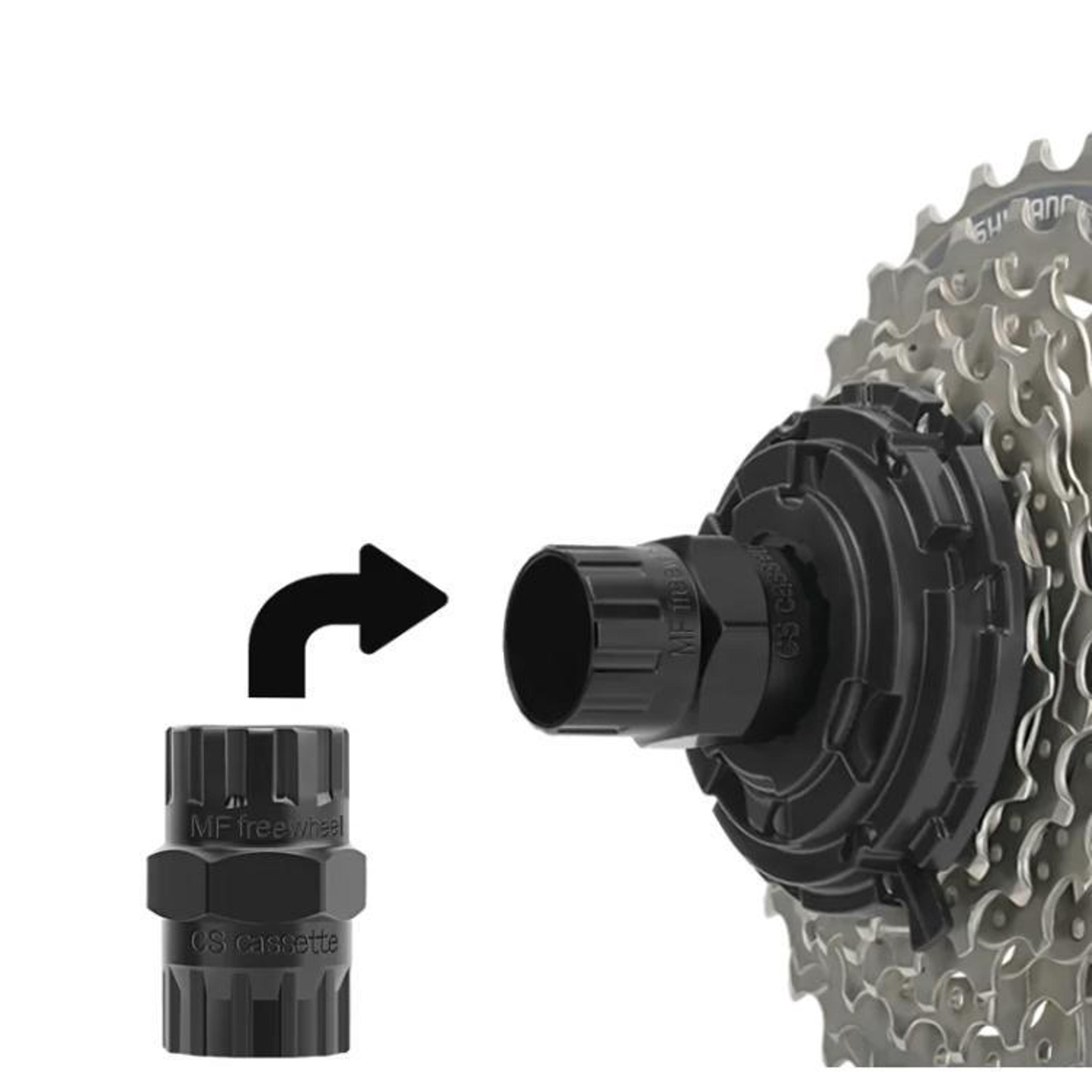 Bicycle Freewheel Removal Tool For Cassette  Threaded Freewheels 8