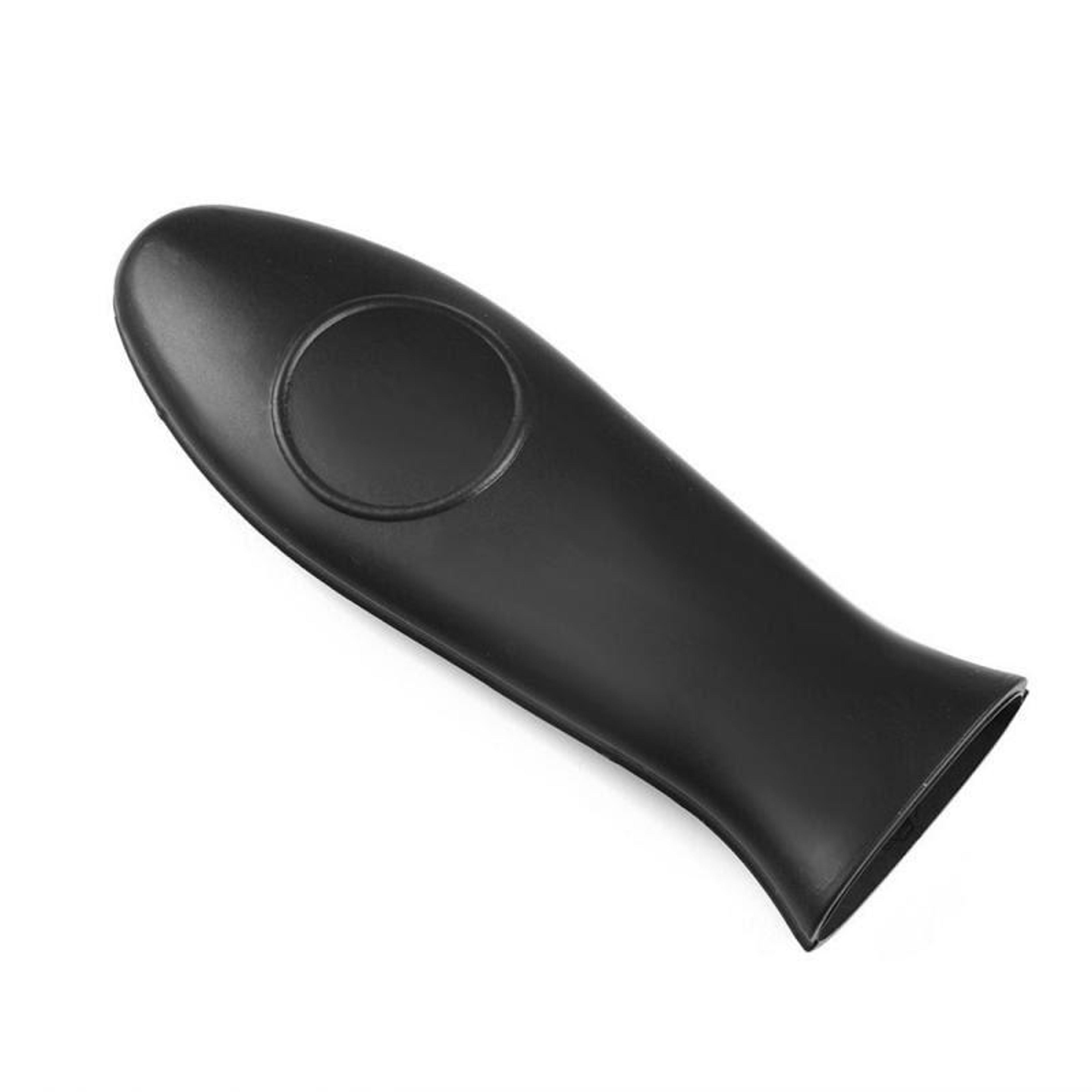heat resistant silicone pot handle cover anti slip cast iron grip sleeve